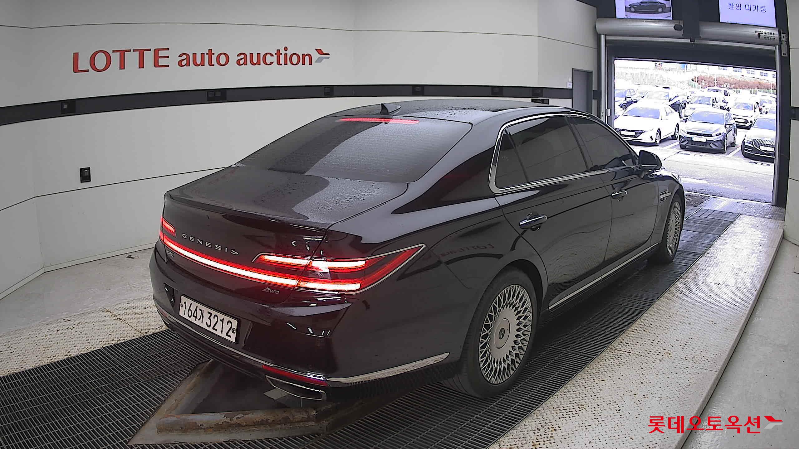 Hyundai G90 2021 Черный из Кореи, фото 4