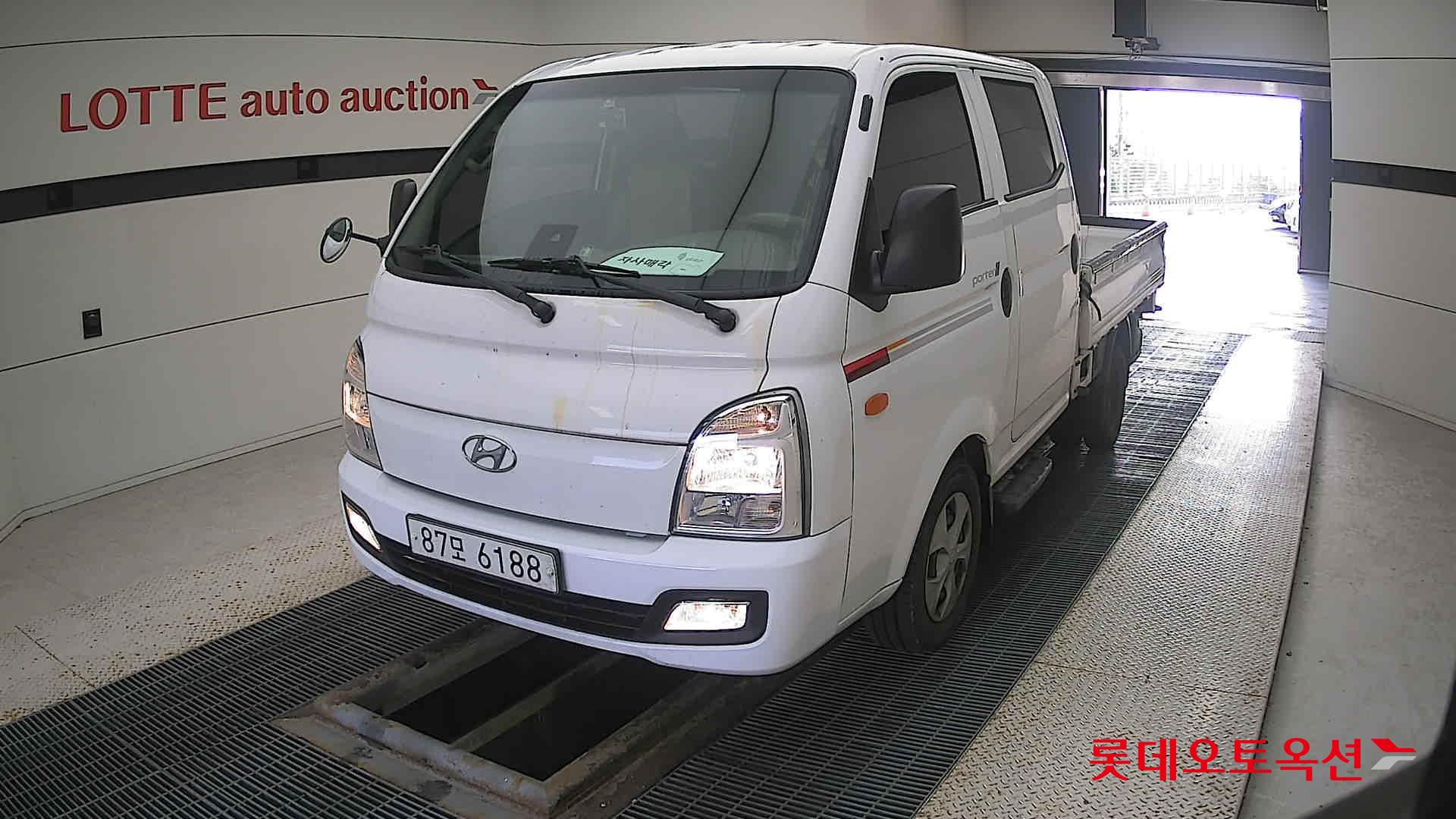 Hyundai Porter II 2020 Белый из Кореи