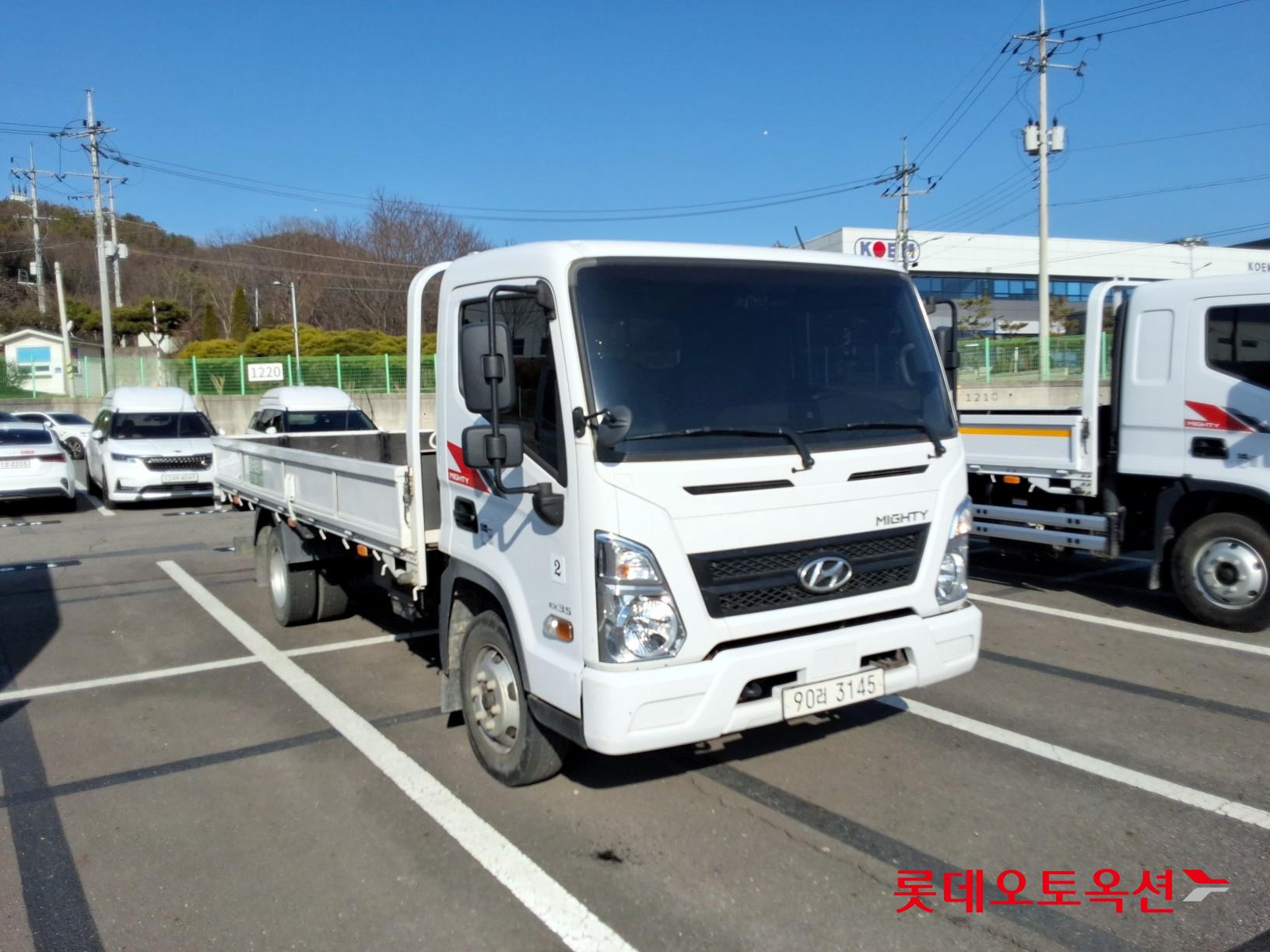 Hyundai Mighty 2022 Белый из Кореи, фото 3