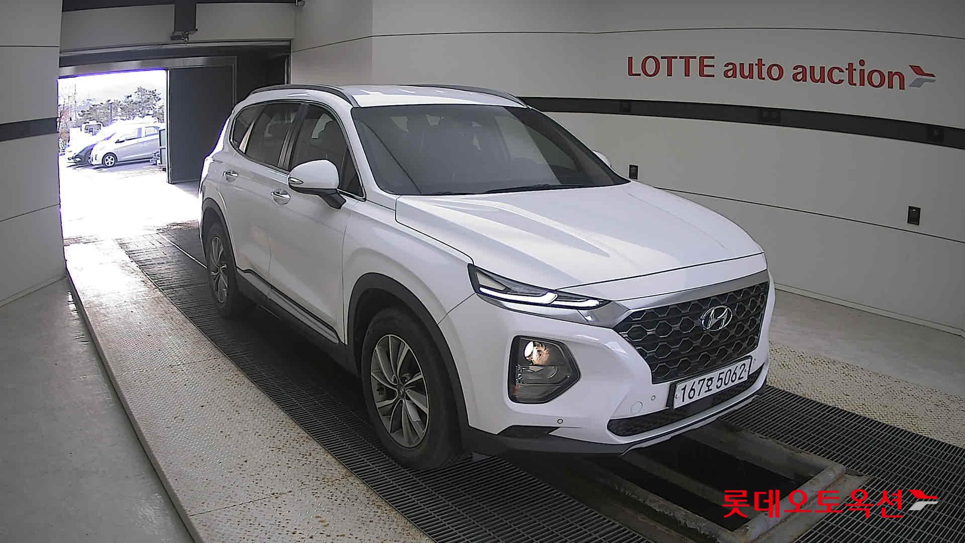 Hyundai Santa Fe 2020 Белый из Кореи, фото 2