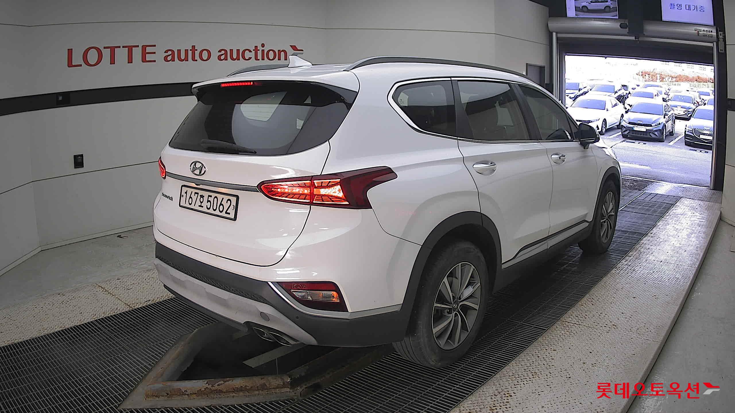 Hyundai Santa Fe 2020 Белый из Кореи, фото 4