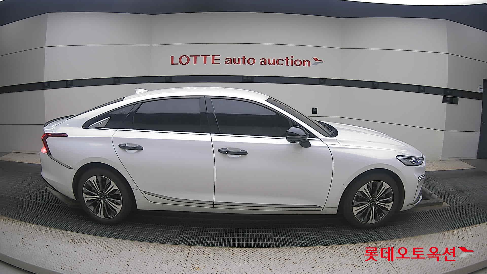 Kia K8 Hybrid 2022 Белый из Кореи, фото 3