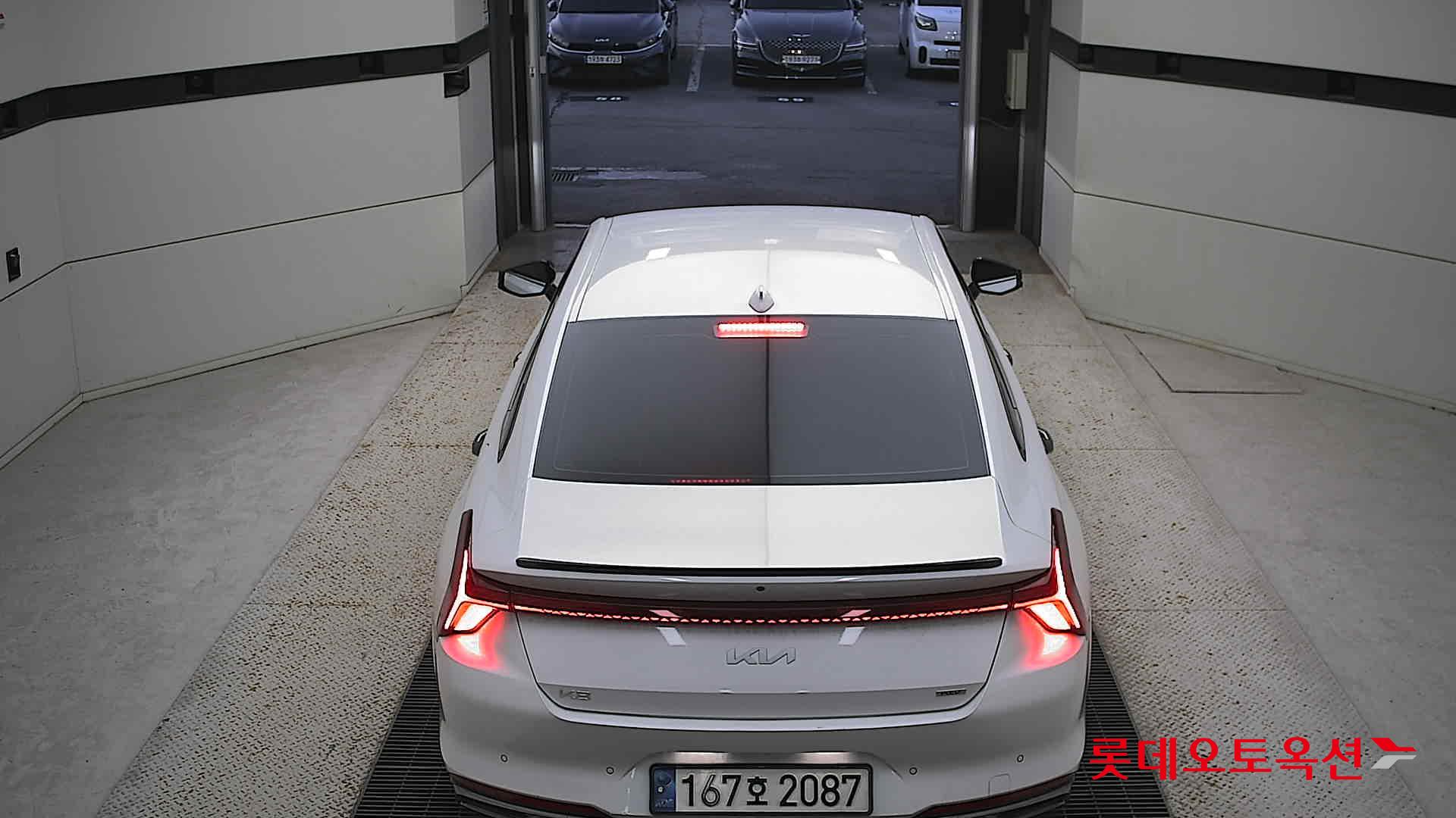 Kia K8 Hybrid 2022 Белый из Кореи, фото 5