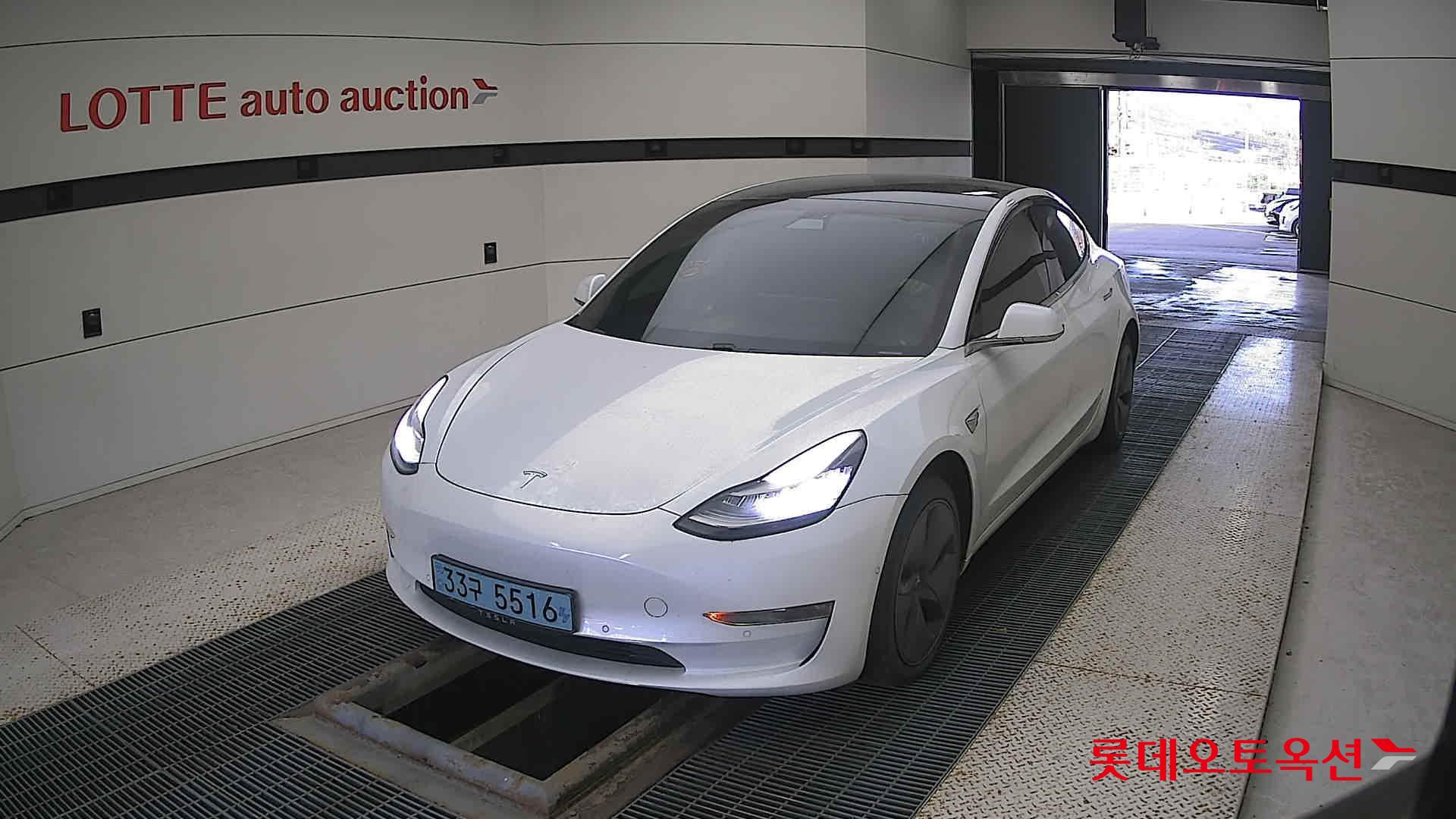 Tesla Model 3 Long Range 2020 Белый из Кореи