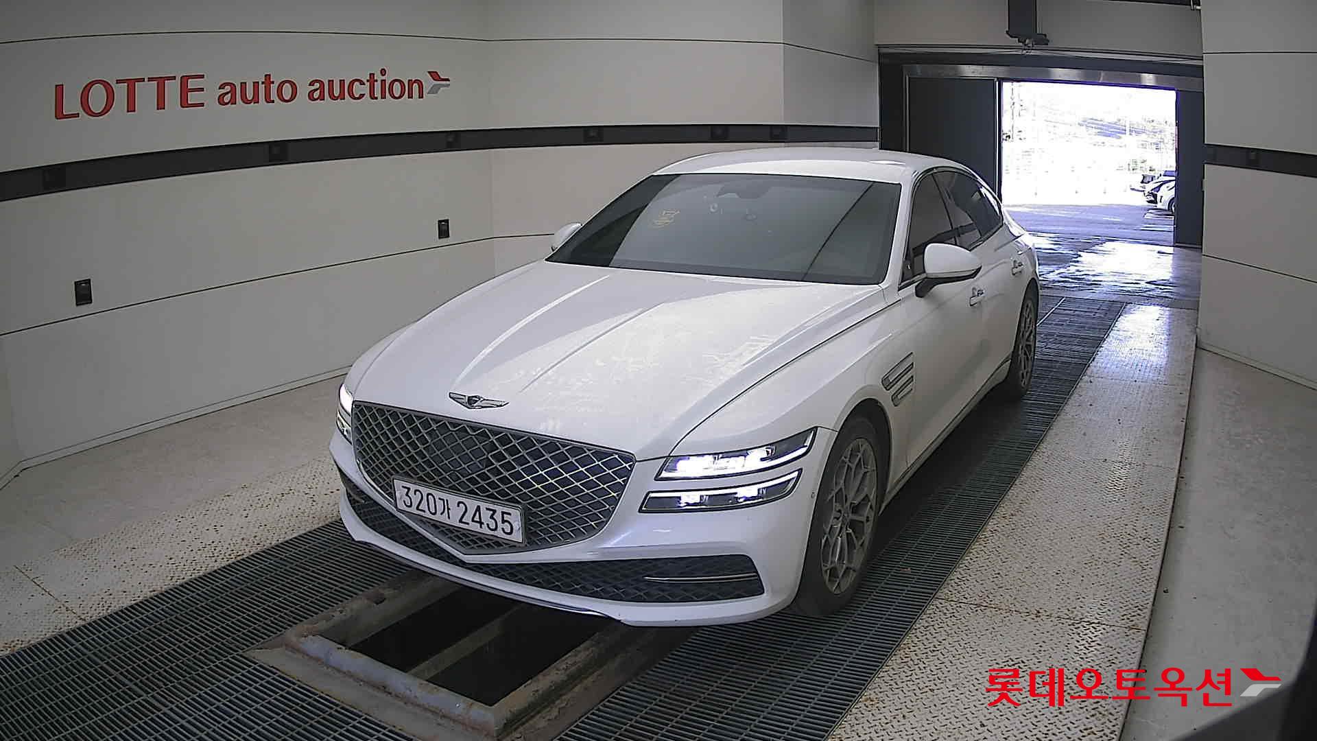 Hyundai G80 2021 Белый из Кореи