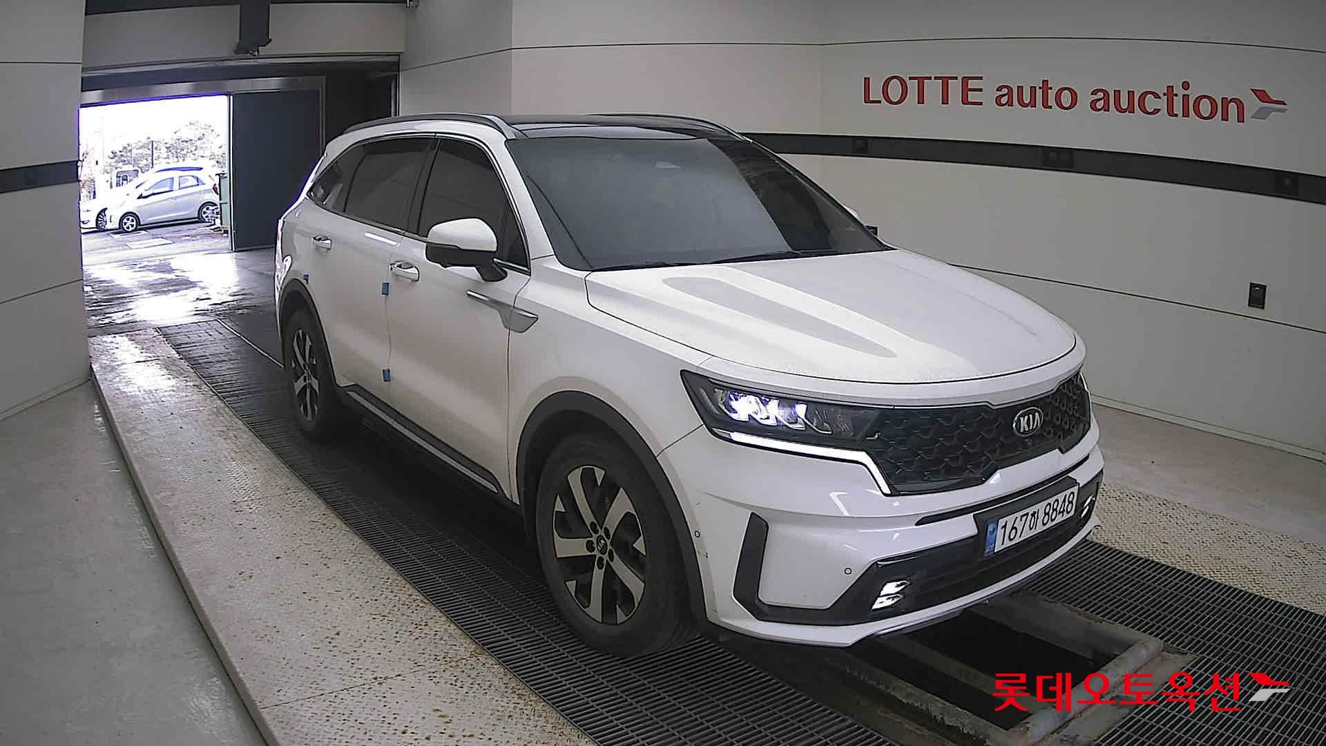 Kia Sorento 2021 Белый из Кореи, фото 2