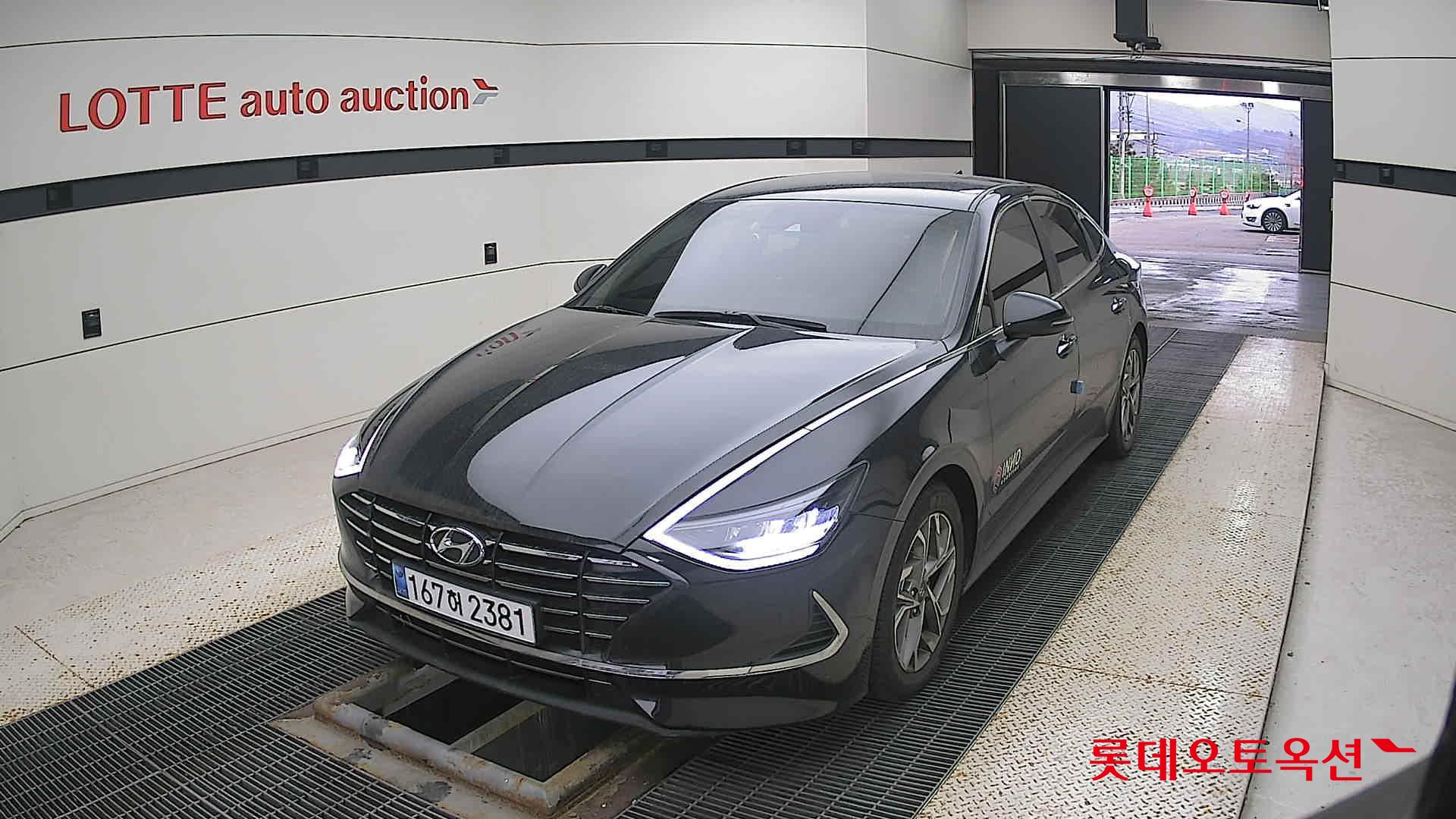 Hyundai Sonata 2021 Черный из Кореи