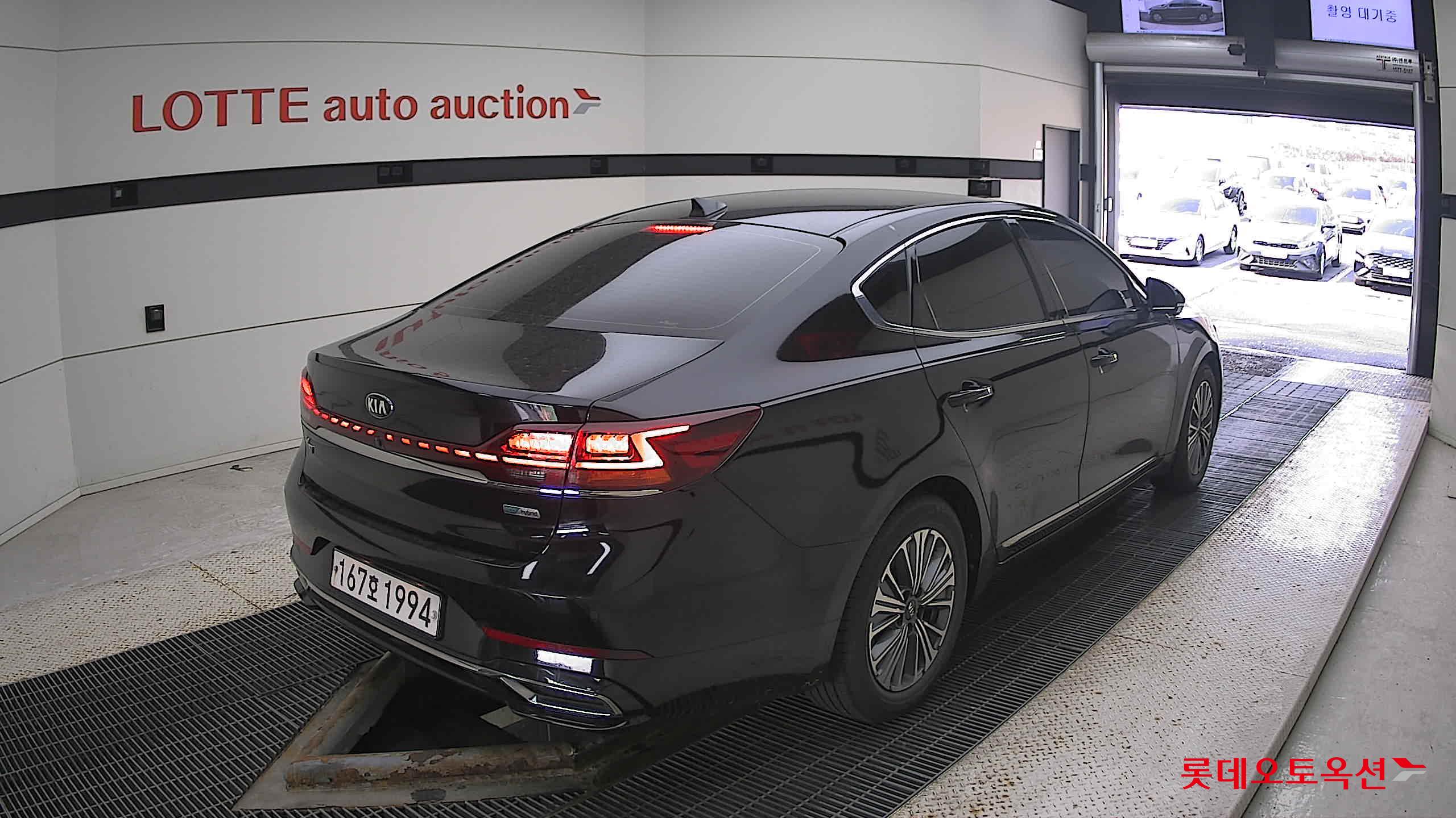 Kia K7 Hybrid 2020 Черный из Кореи, фото 4