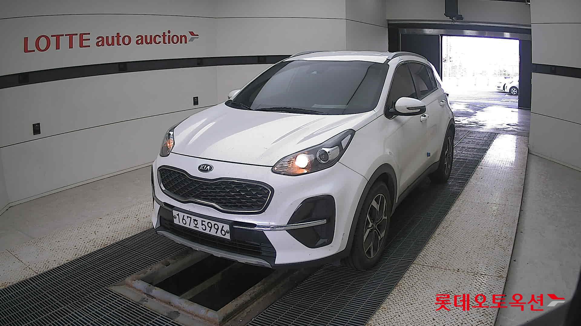 Kia Sportage 2020 Белый из Кореи