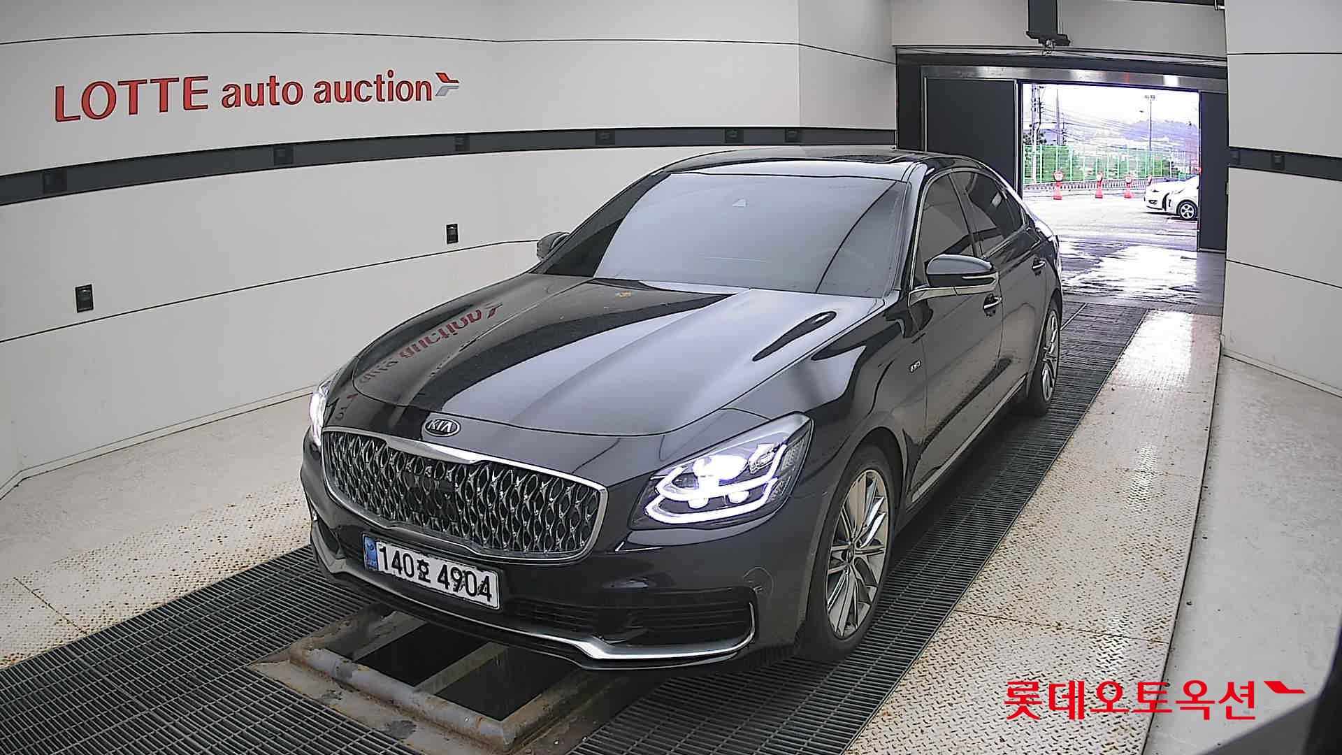 Kia K9 2021 Черный из Кореи