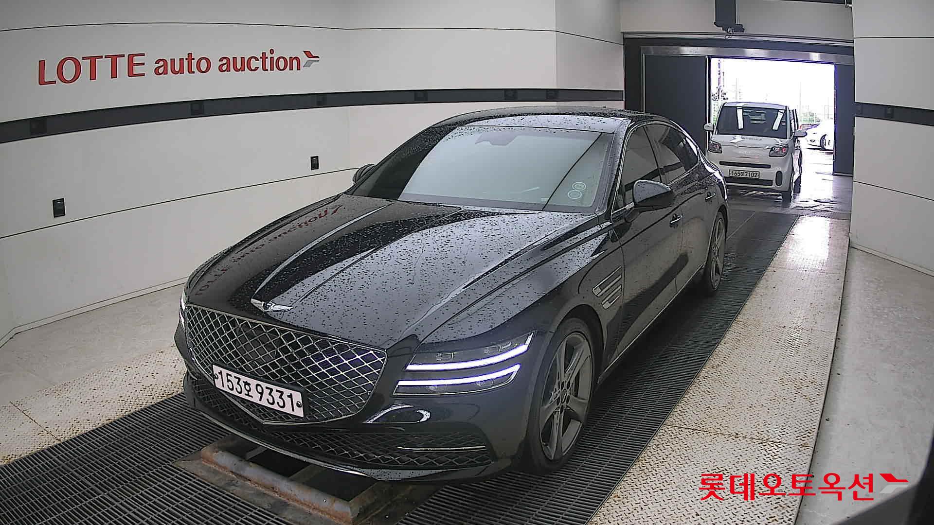 Hyundai G80 2021 Черный из Кореи