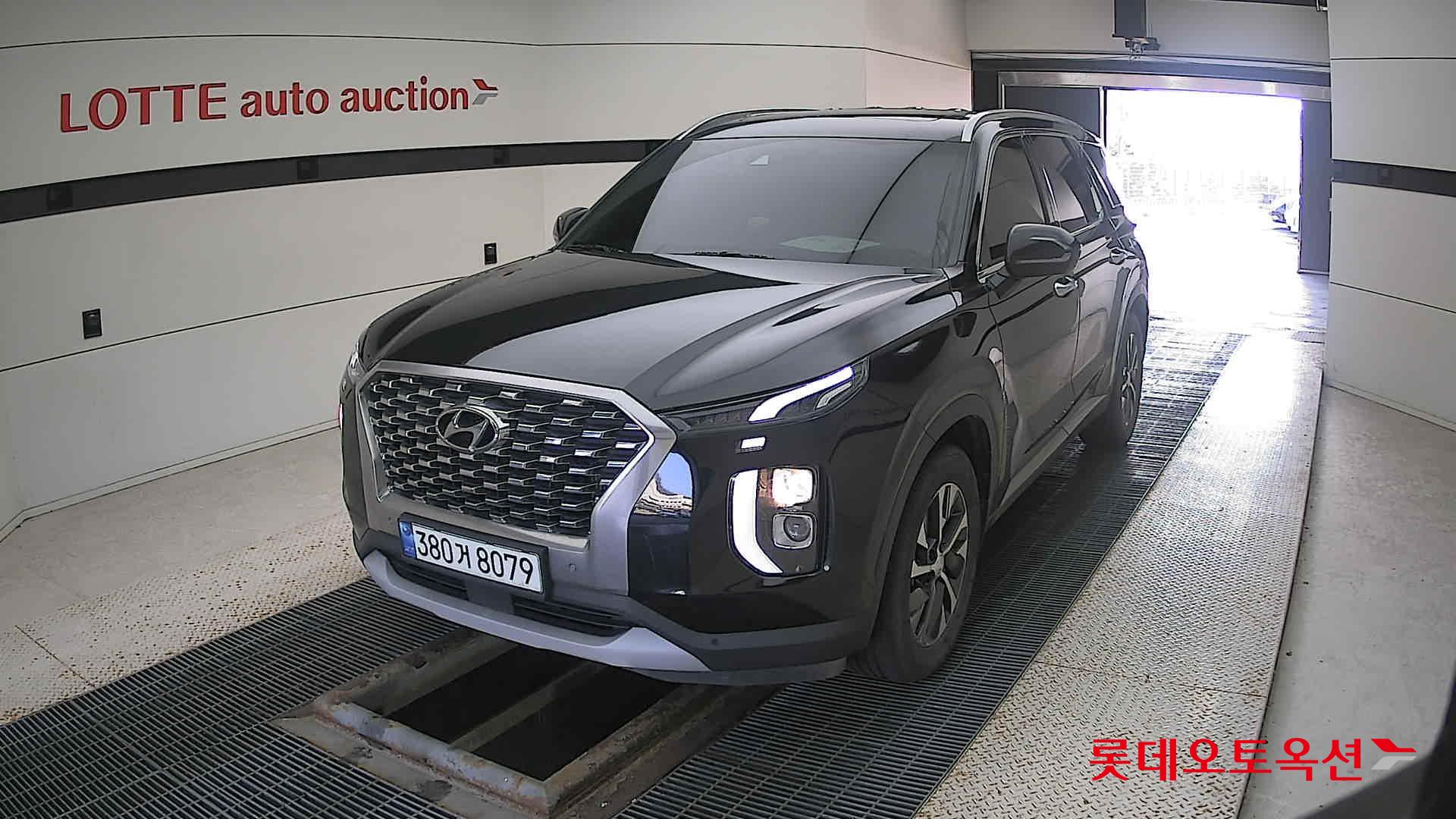 Hyundai Palisade 2022 Черный из Кореи
