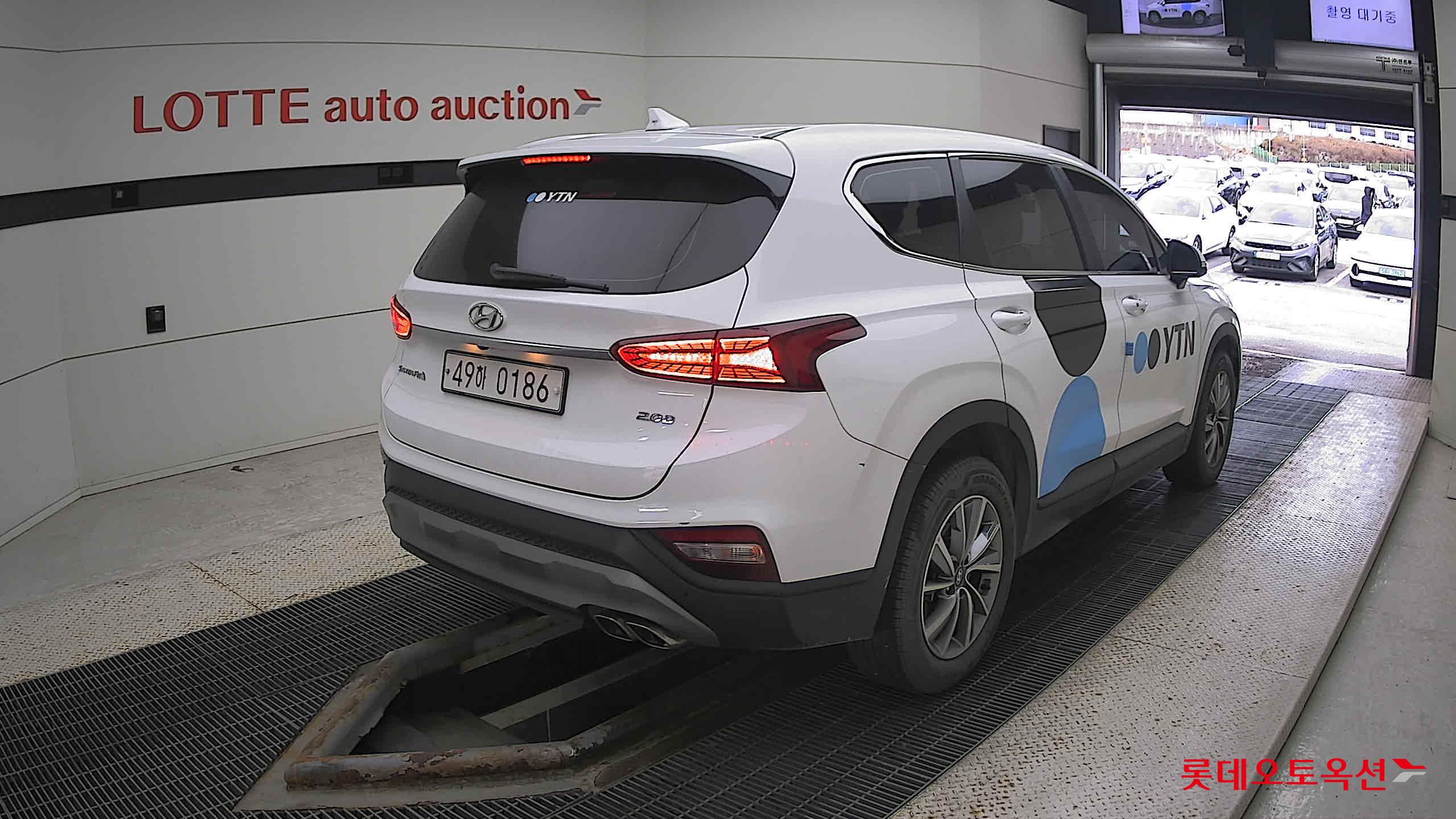 Hyundai Santa Fe 2019 Pure White из Кореи, фото 4