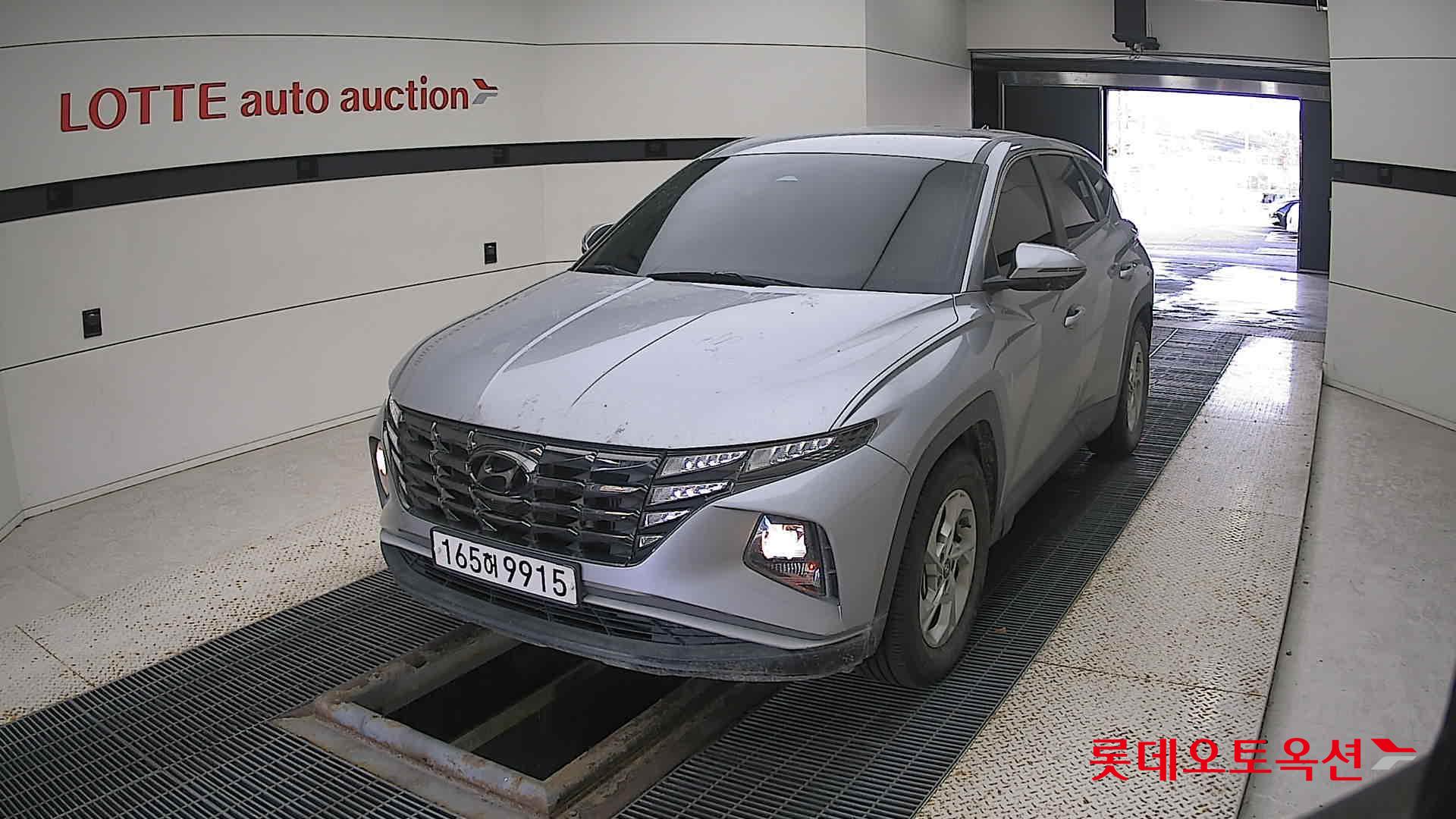 Hyundai Tucson 2022 Shimmering Silver Metallic из Кореи