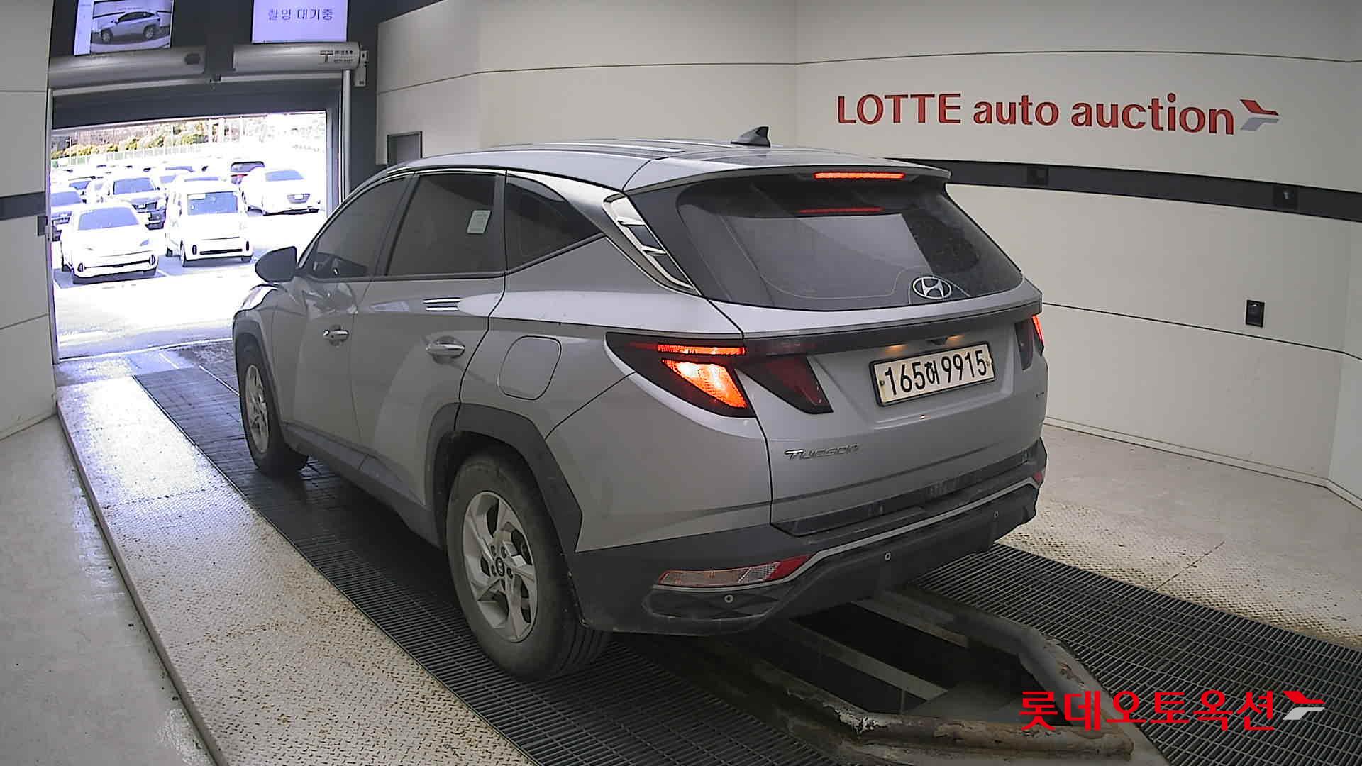 Hyundai Tucson 2022 Shimmering Silver Metallic из Кореи, фото 6