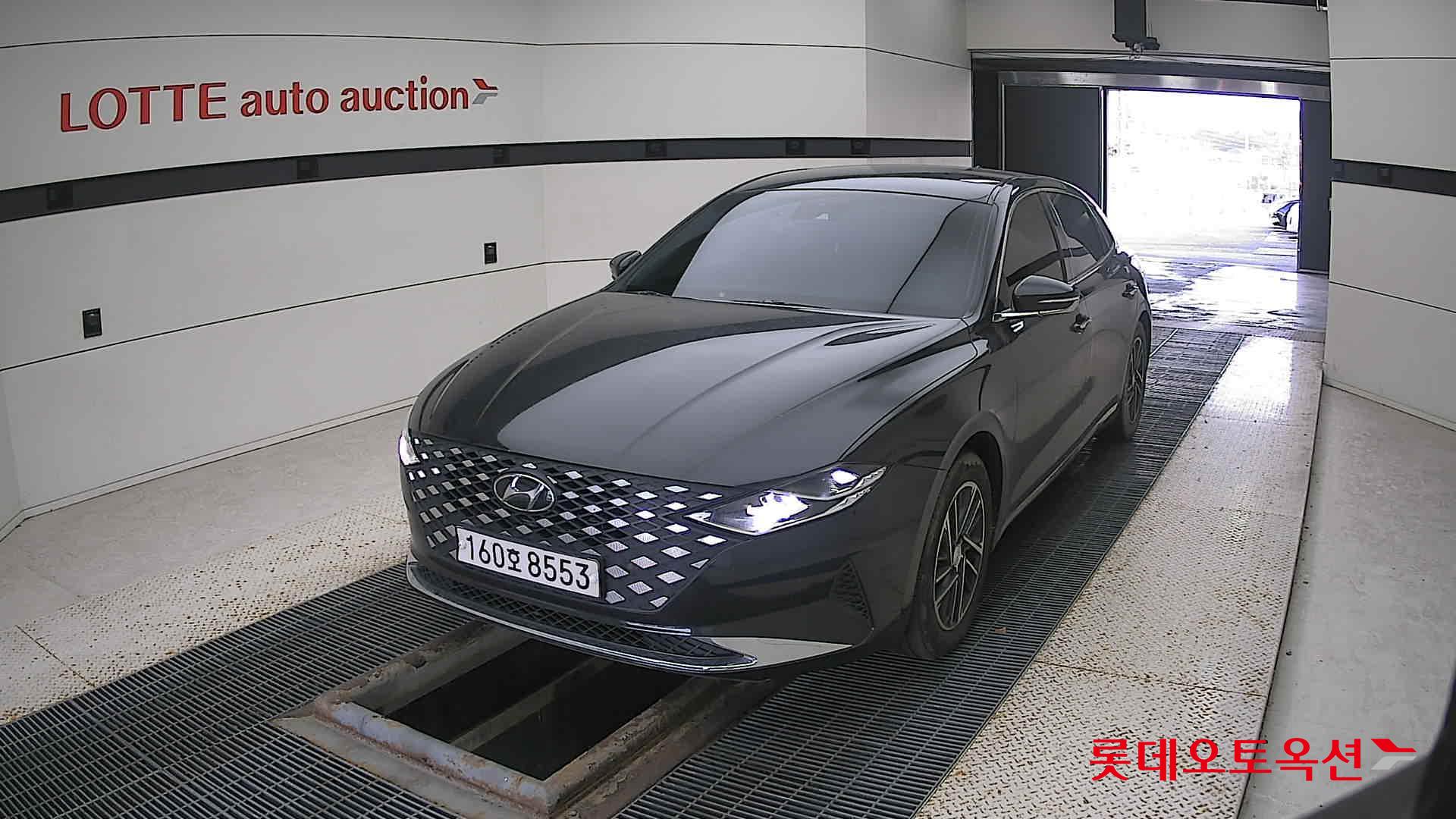 Hyundai Grandeur 2022 Midnight Black Pearl из Кореи