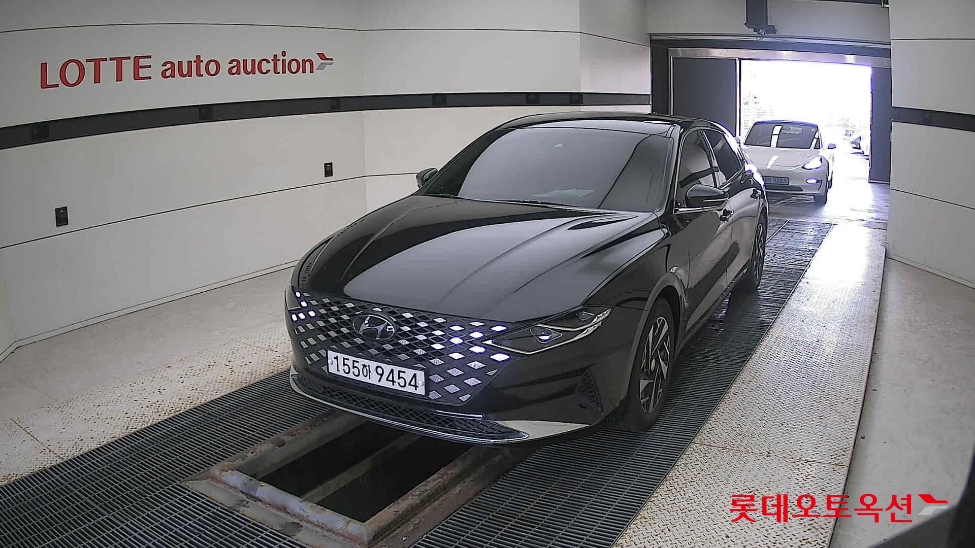 Hyundai Grandeur Hybrid 2022 Midnight Black Pearl из Кореи