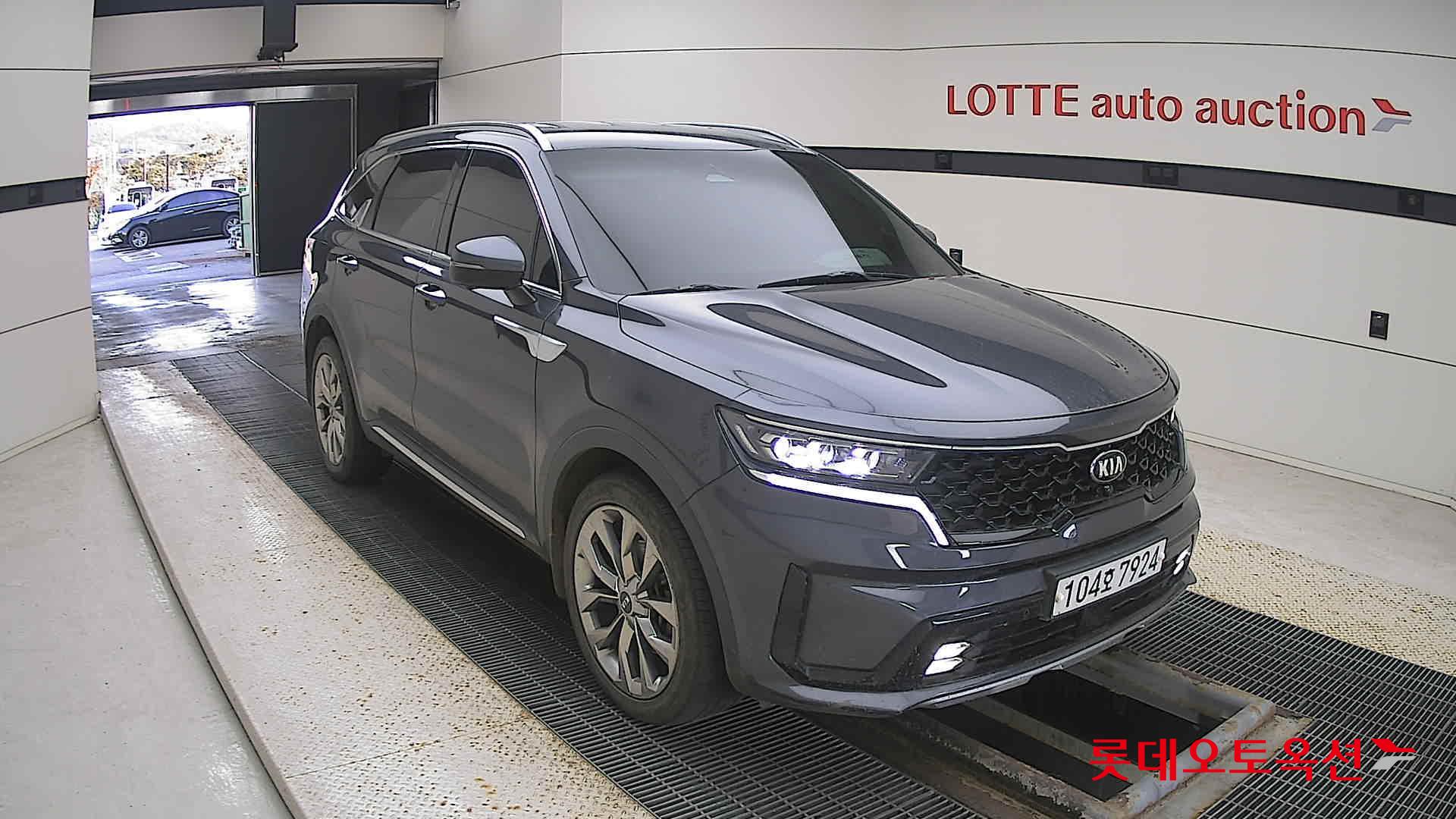 Kia Sorento 2021 Platinium Graphite из Кореи, фото 2