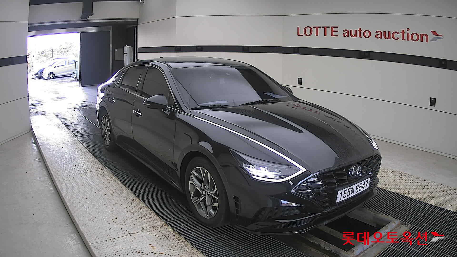 Hyundai Sonata 2022 Midnight Black Pearl из Кореи, фото 2