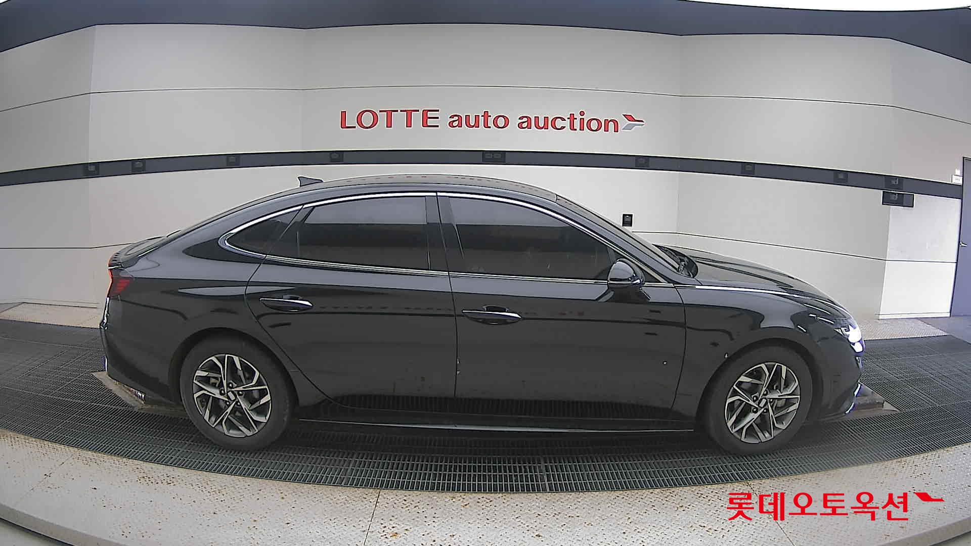 Hyundai Sonata 2022 Midnight Black Pearl из Кореи, фото 3