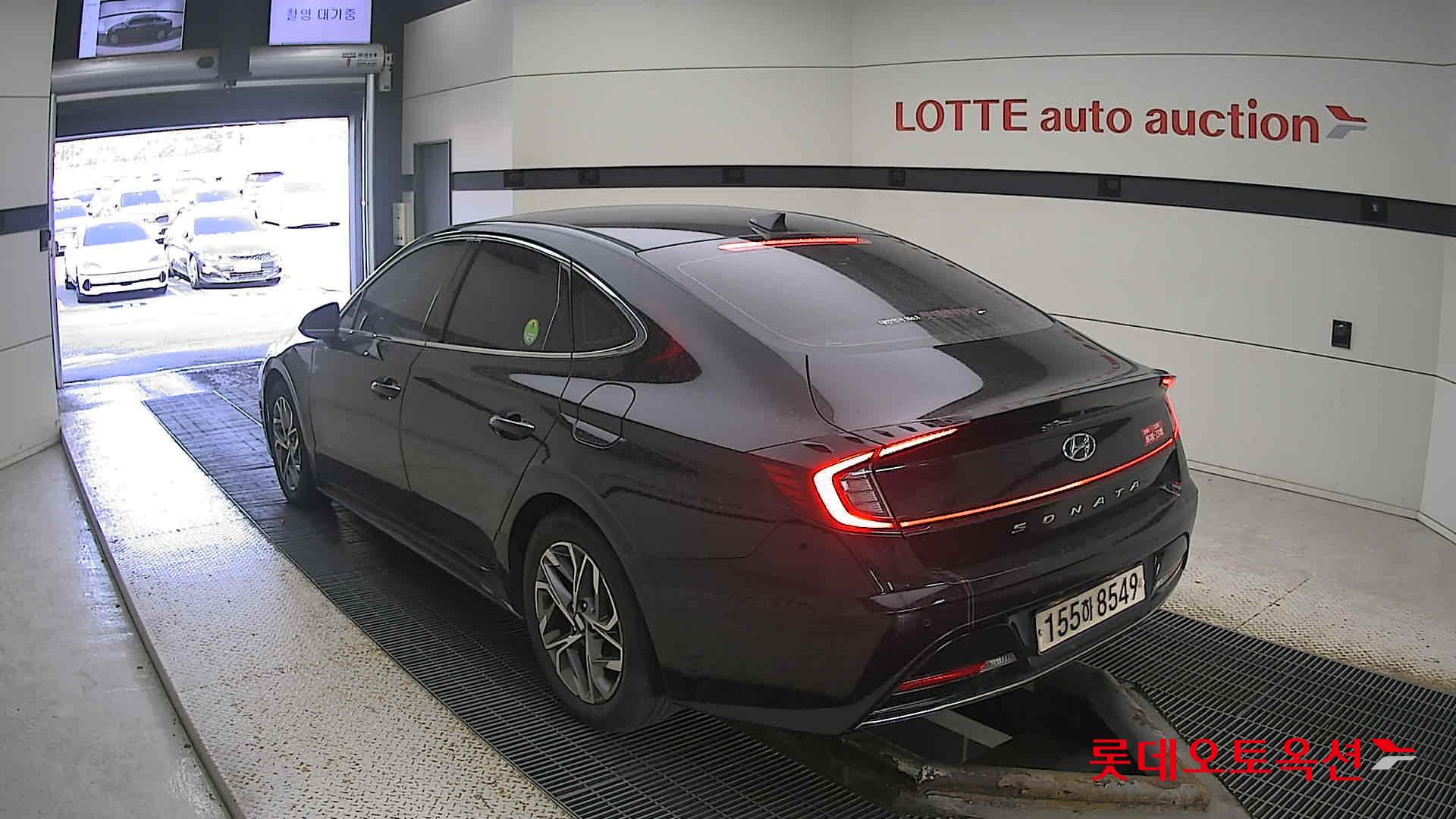Hyundai Sonata 2022 Midnight Black Pearl из Кореи, фото 6