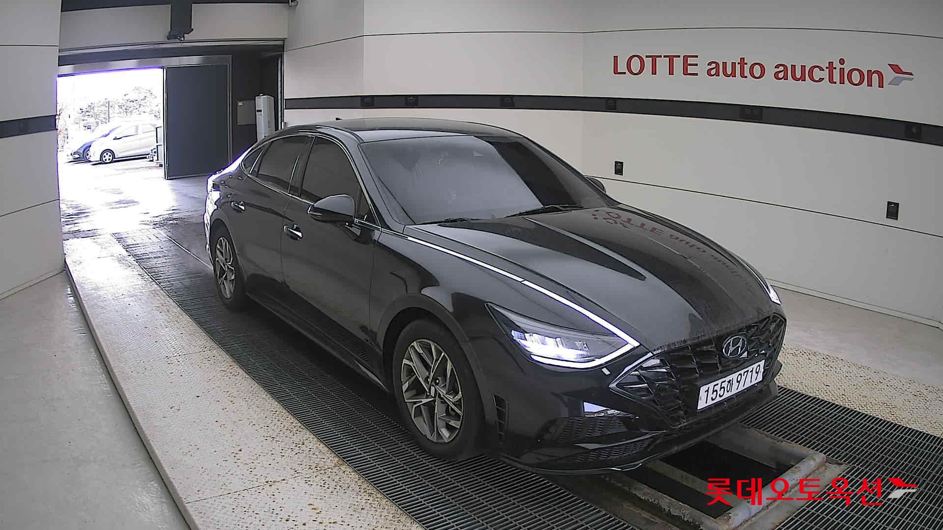 Hyundai Sonata 2022 Midnight Black Pearl из Кореи, фото 2