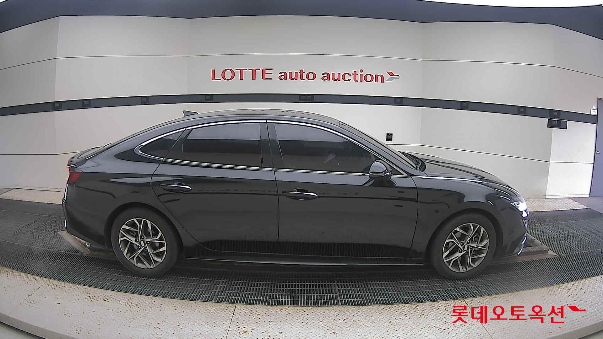 Hyundai Sonata 2022 Midnight Black Pearl из Кореи, фото 3