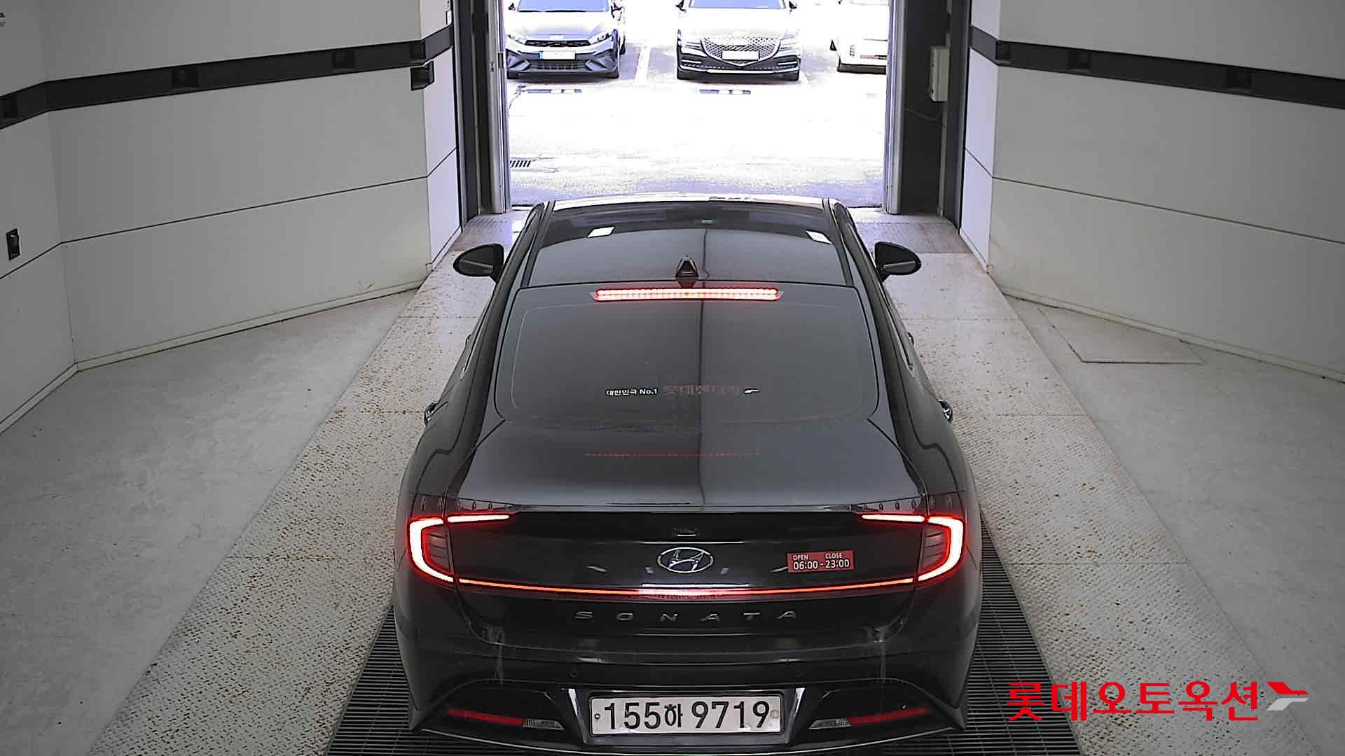 Hyundai Sonata 2022 Midnight Black Pearl из Кореи, фото 5