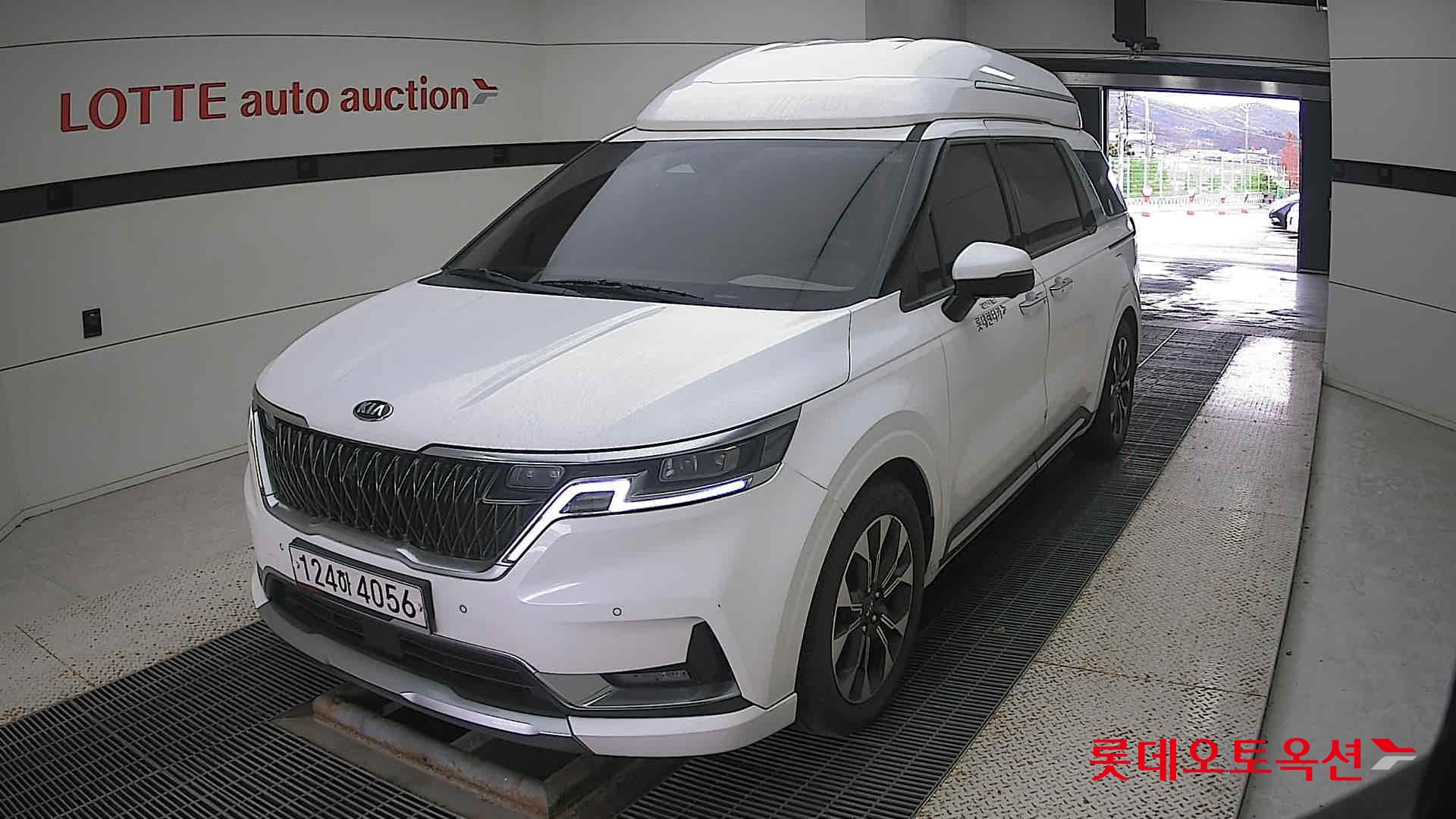 Kia Carnival Hairimujin 2021 Snow White Pearl (optional) из Кореи