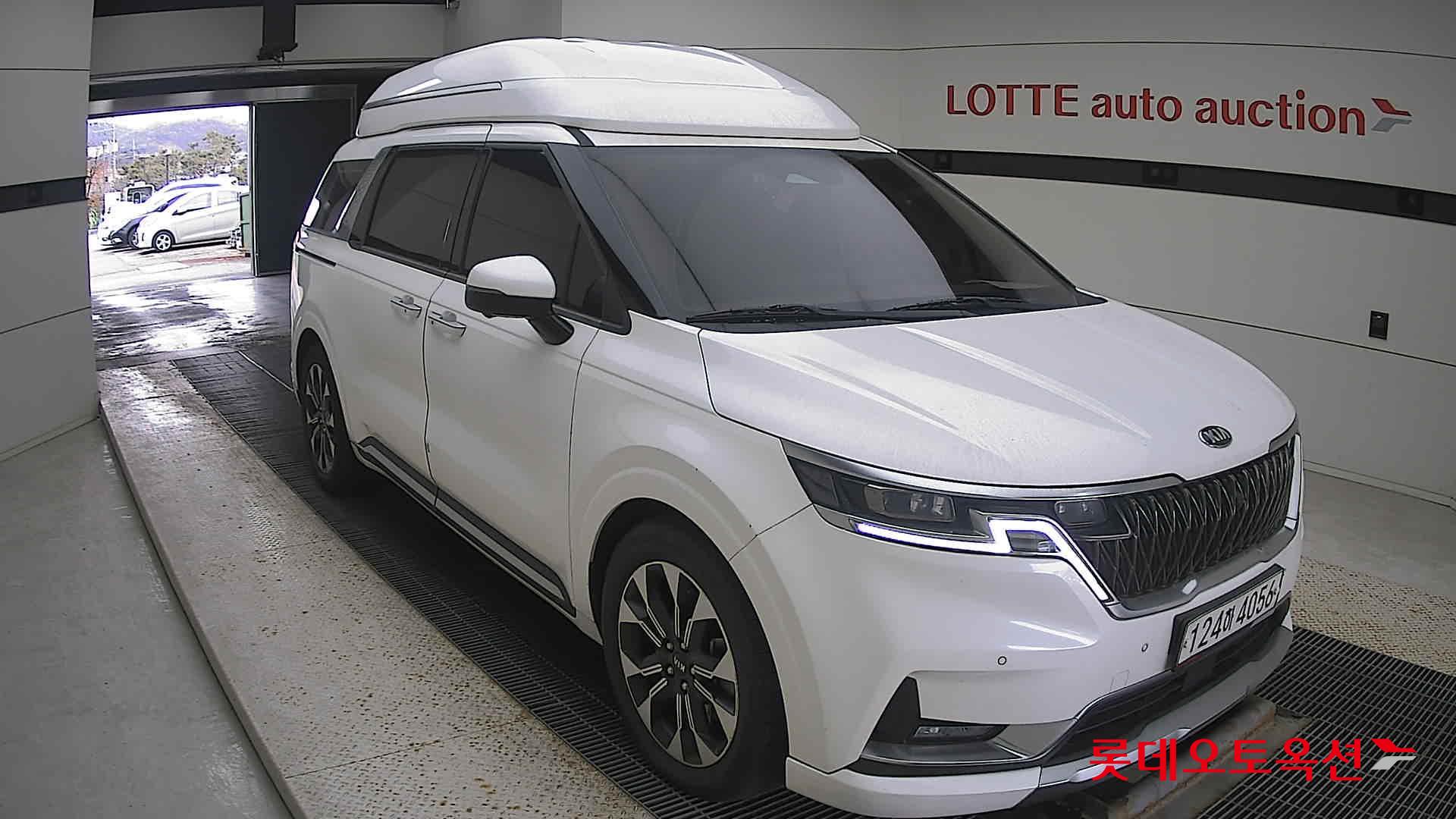 Kia Carnival Hairimujin 2021 Snow White Pearl (optional) из Кореи, фото 2