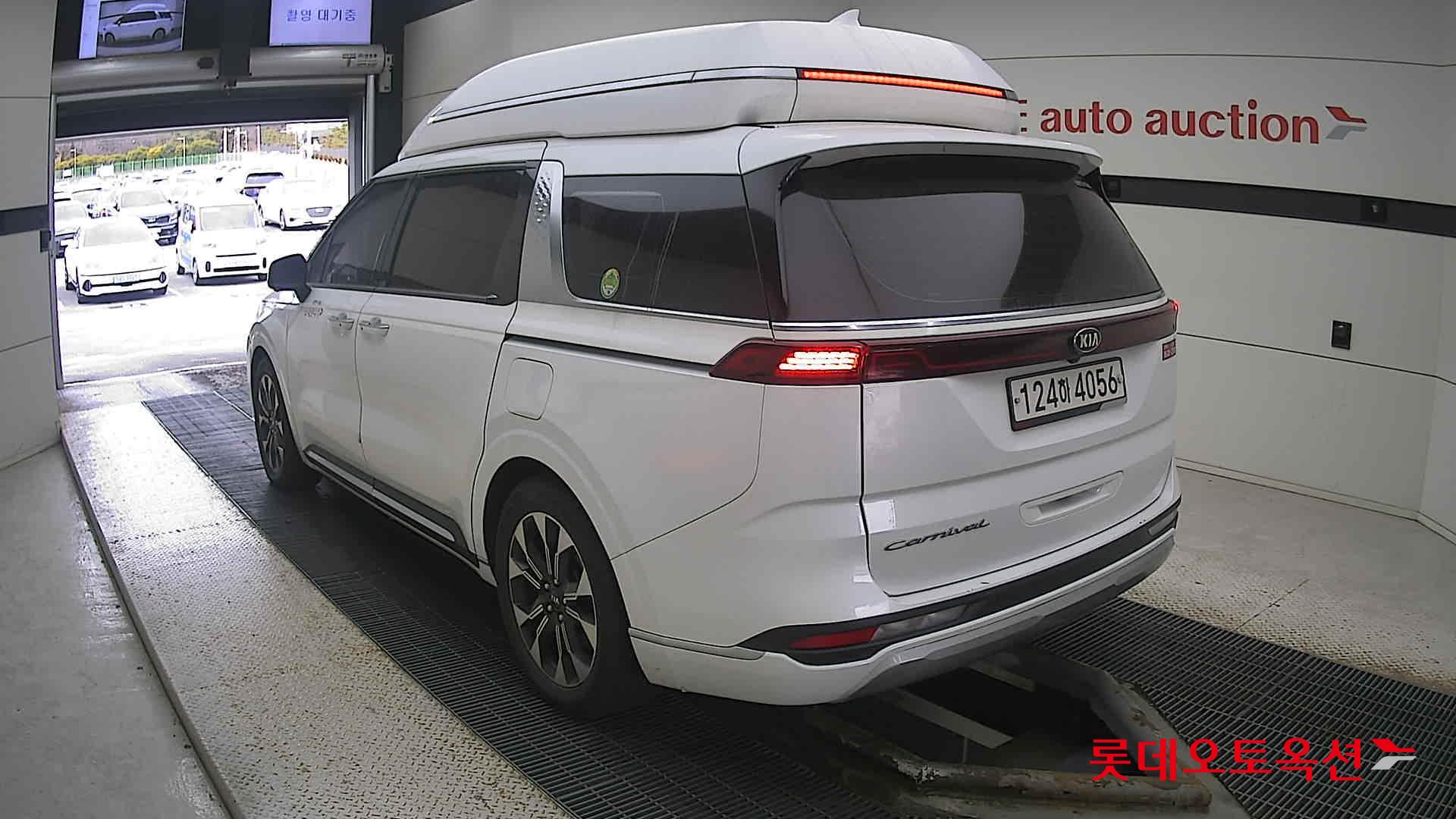 Kia Carnival Hairimujin 2021 Snow White Pearl (optional) из Кореи, фото 6