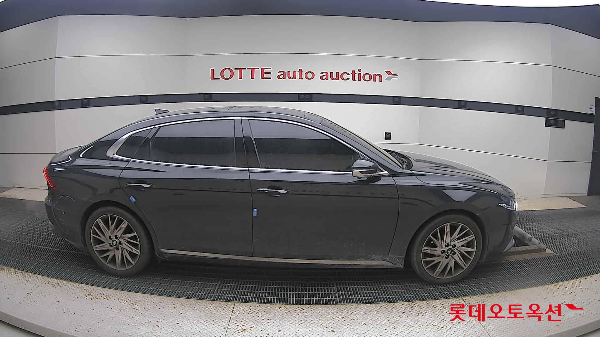 Hyundai Grandeur 2022 Midnight Black Pearl из Кореи, фото 3