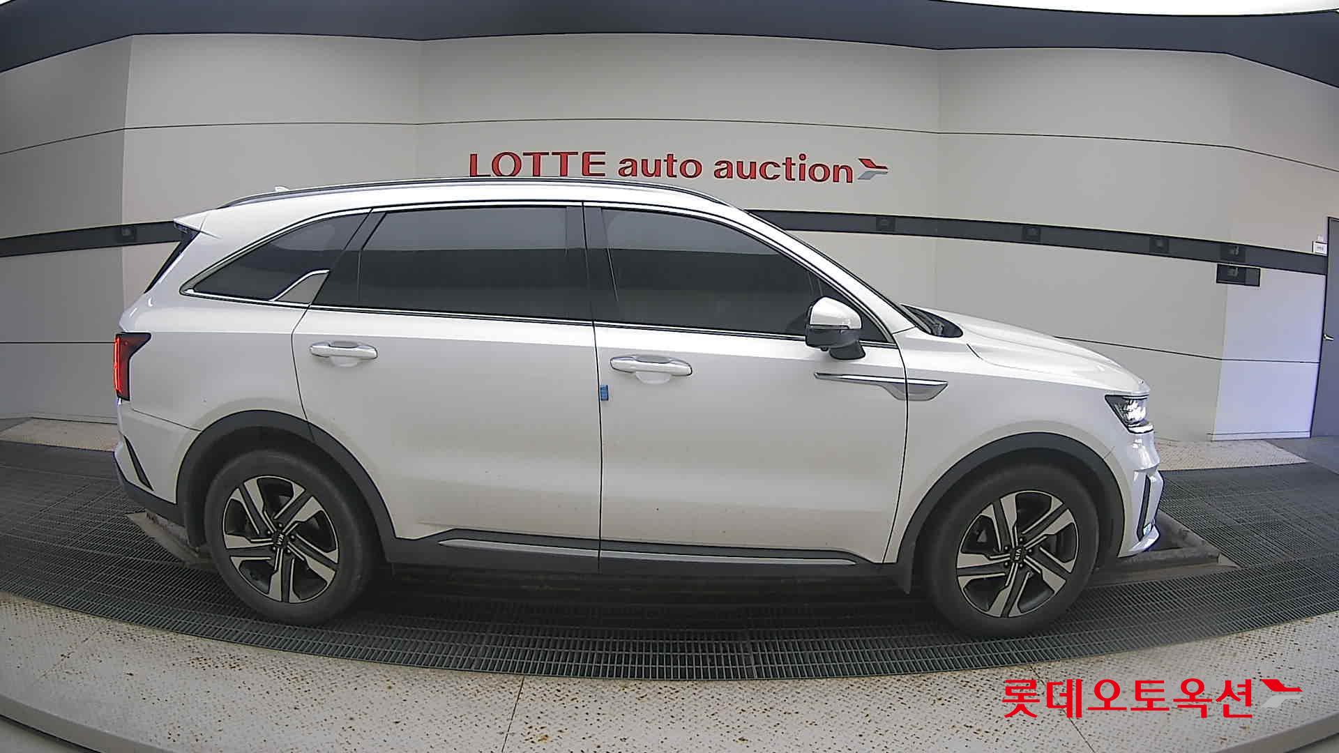 Kia Sorento Hybrid 2021 Snow White Pearl (optional) из Кореи, фото 3