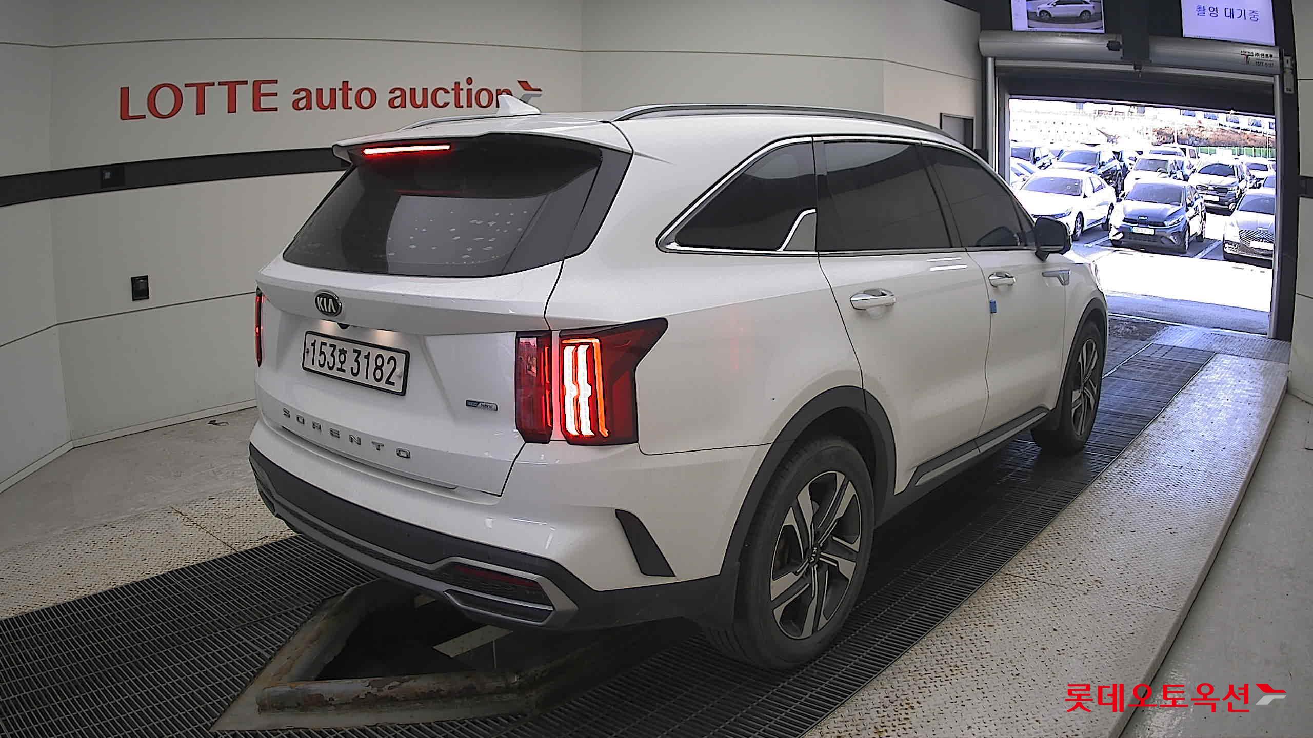 Kia Sorento Hybrid 2021 Snow White Pearl (optional) из Кореи, фото 4
