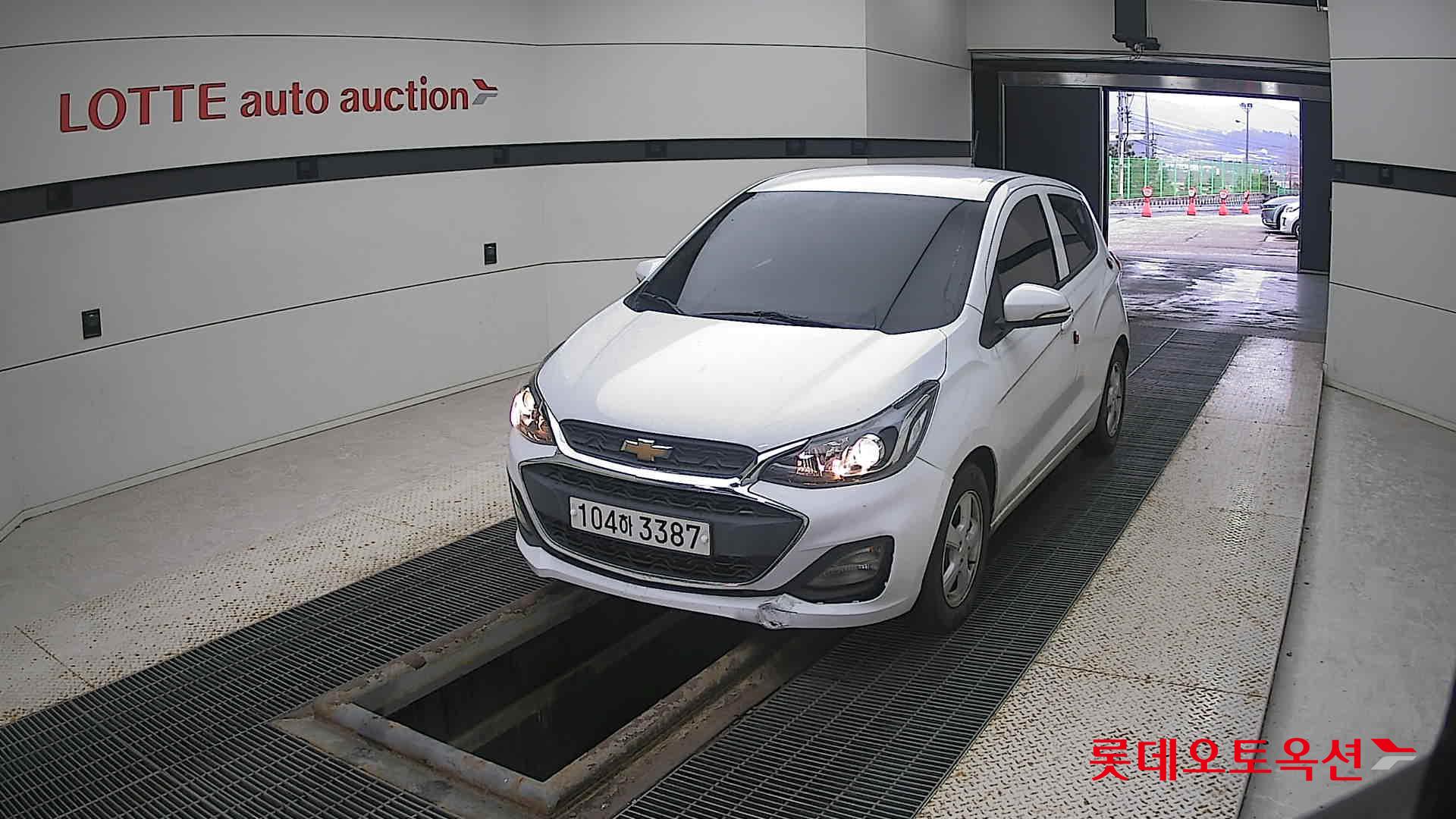 Korea G M Spark 1.0 2021 Pure White из Кореи