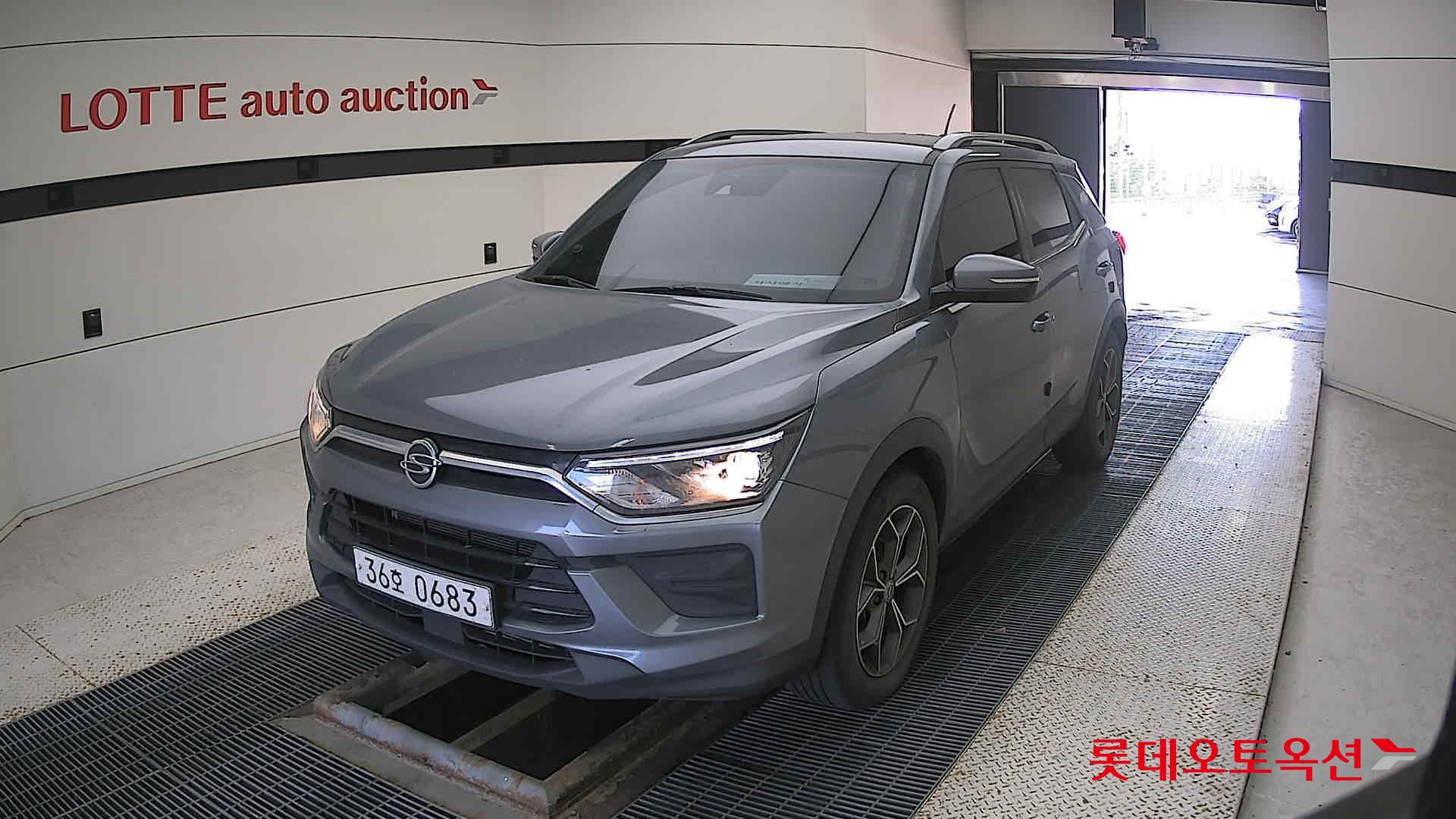 SsangYong Korando 2019 Platinum Gray из Кореи