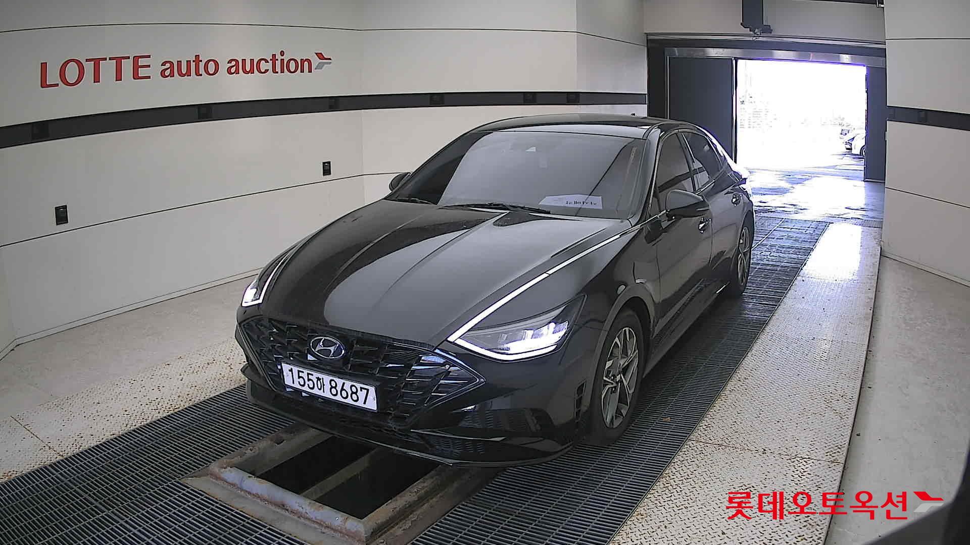 Hyundai Sonata 2022 Midnight Black Pearl из Кореи