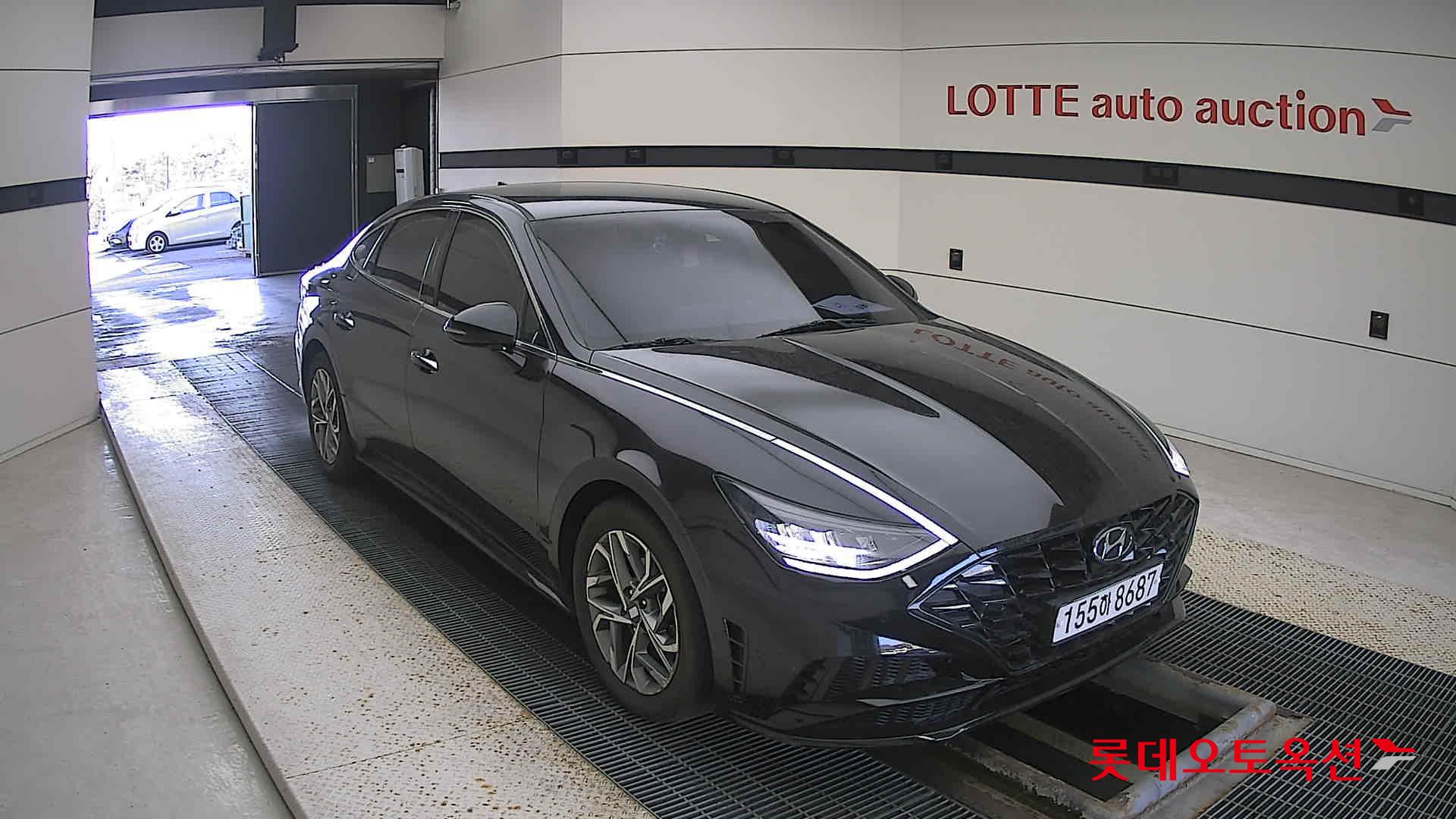 Hyundai Sonata 2022 Midnight Black Pearl из Кореи, фото 2