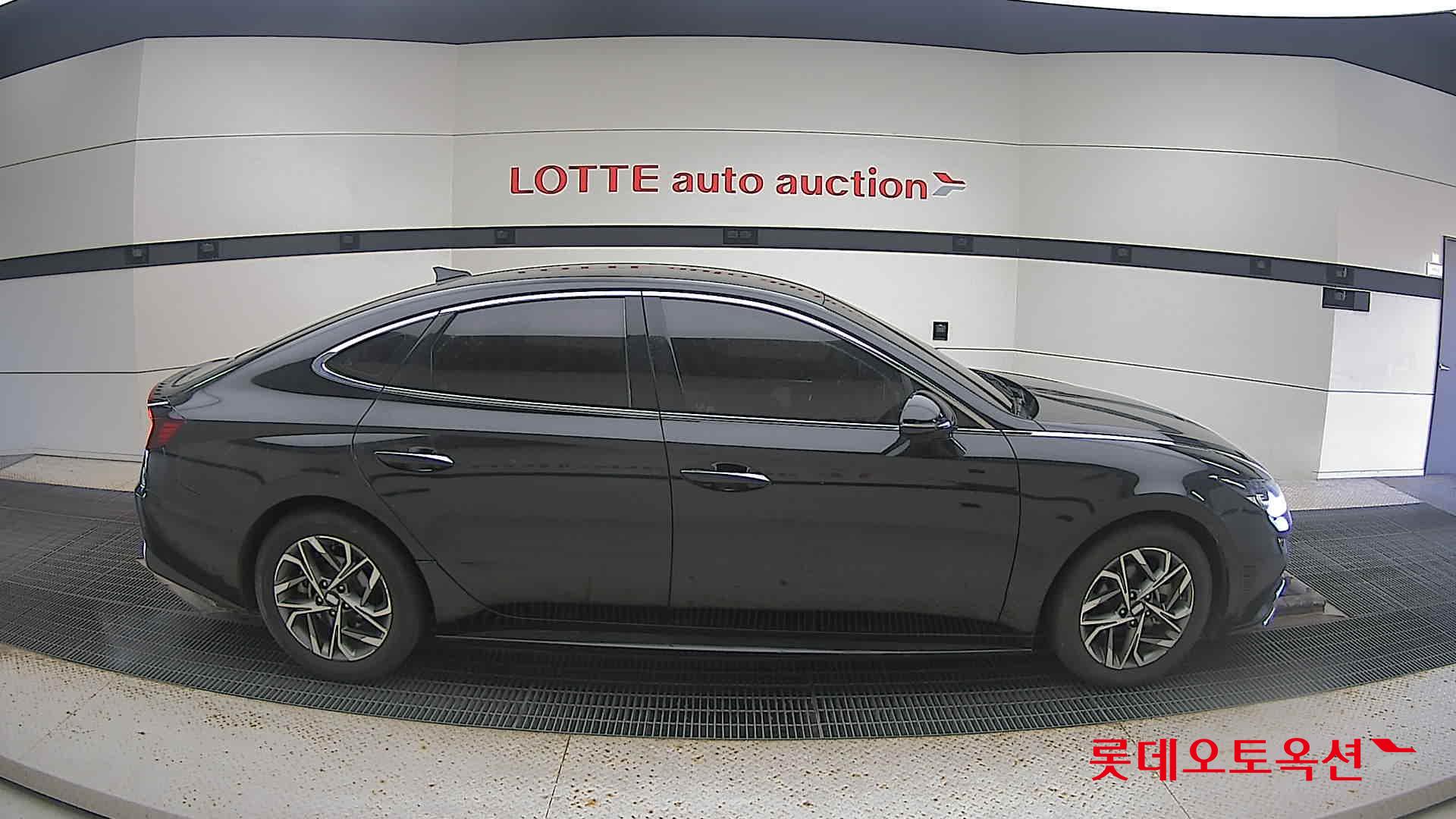Hyundai Sonata 2022 Midnight Black Pearl из Кореи, фото 3