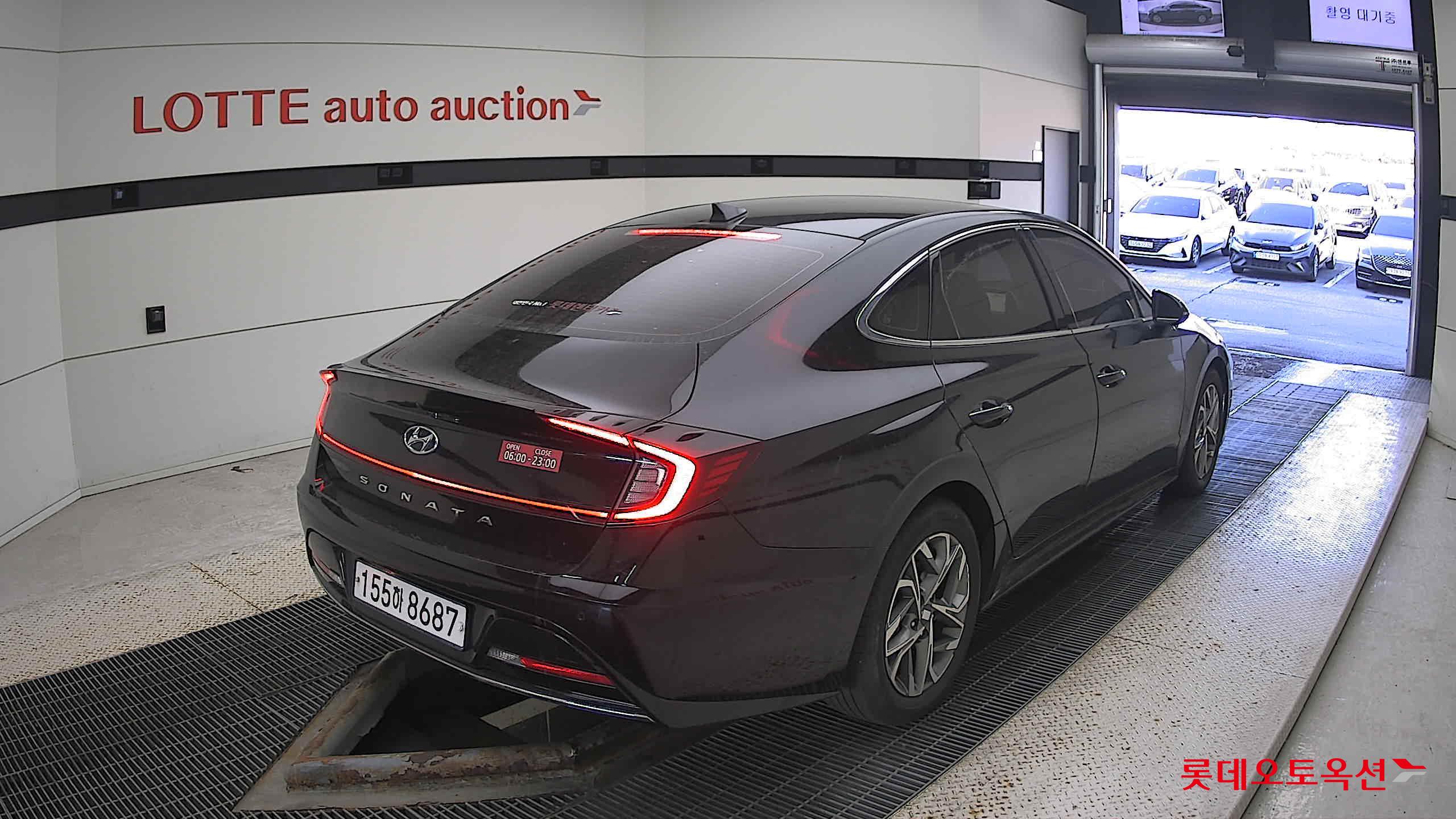 Hyundai Sonata 2022 Midnight Black Pearl из Кореи, фото 4
