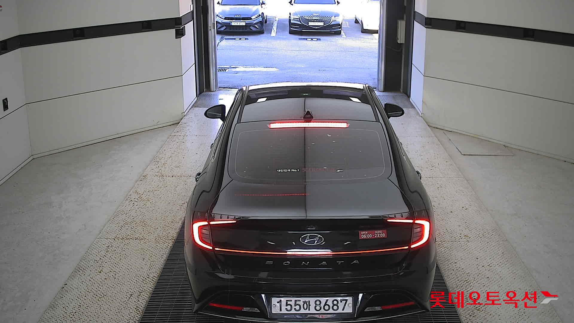 Hyundai Sonata 2022 Midnight Black Pearl из Кореи, фото 5