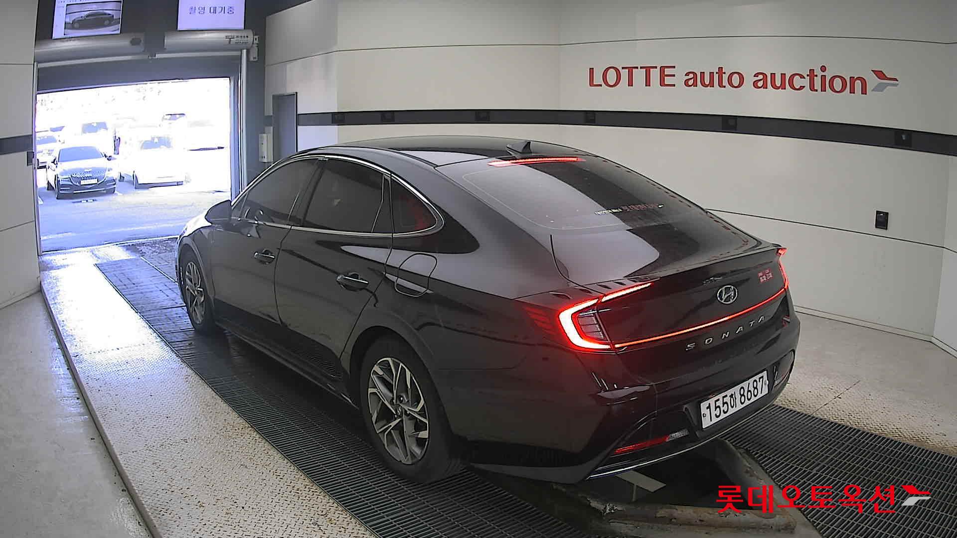Hyundai Sonata 2022 Midnight Black Pearl из Кореи, фото 6