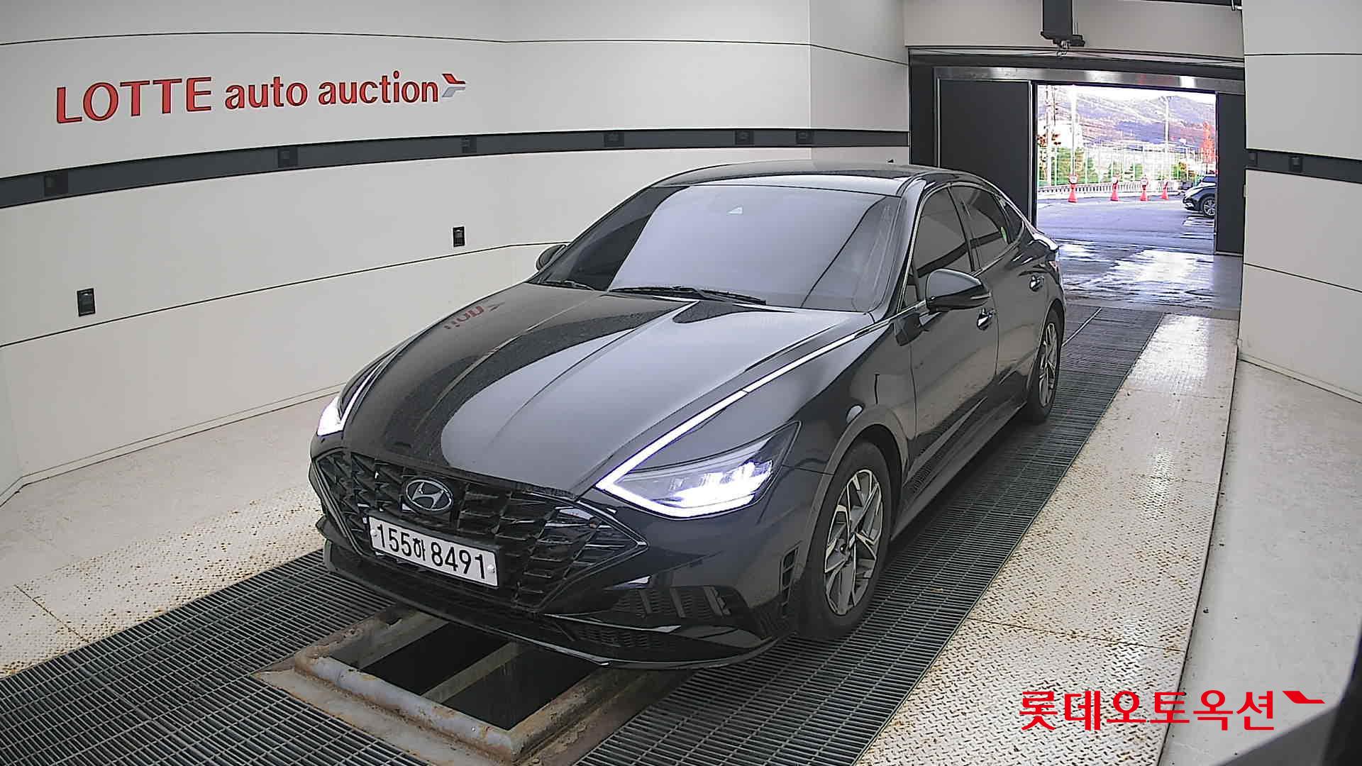 Hyundai Sonata 2022 Midnight Black Pearl из Кореи