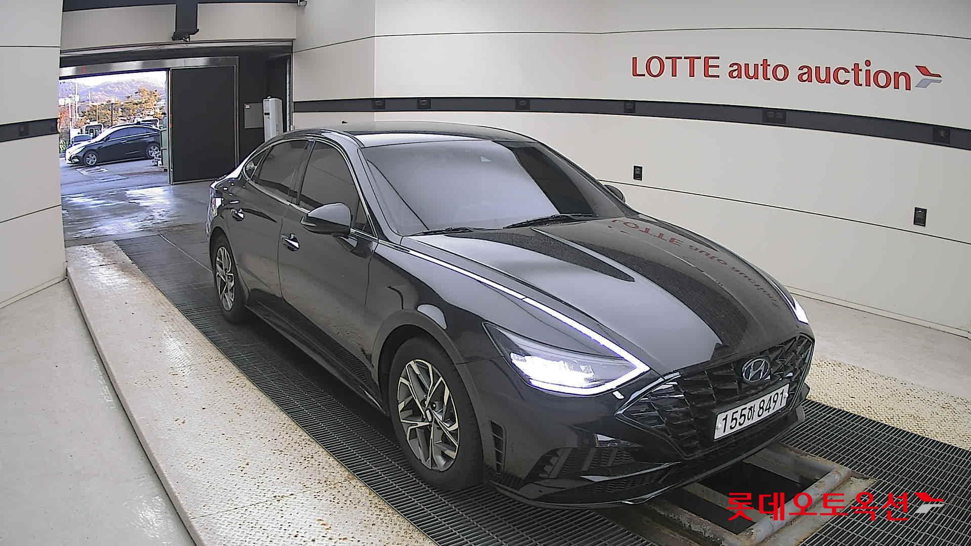 Hyundai Sonata 2022 Midnight Black Pearl из Кореи, фото 2