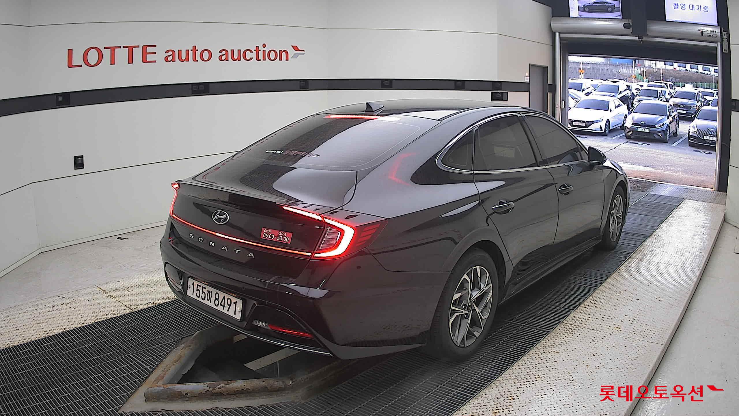 Hyundai Sonata 2022 Midnight Black Pearl из Кореи, фото 4