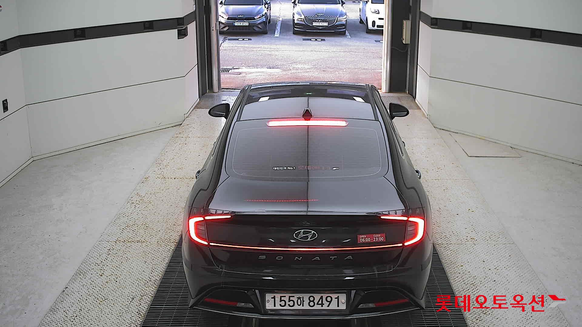 Hyundai Sonata 2022 Midnight Black Pearl из Кореи, фото 5