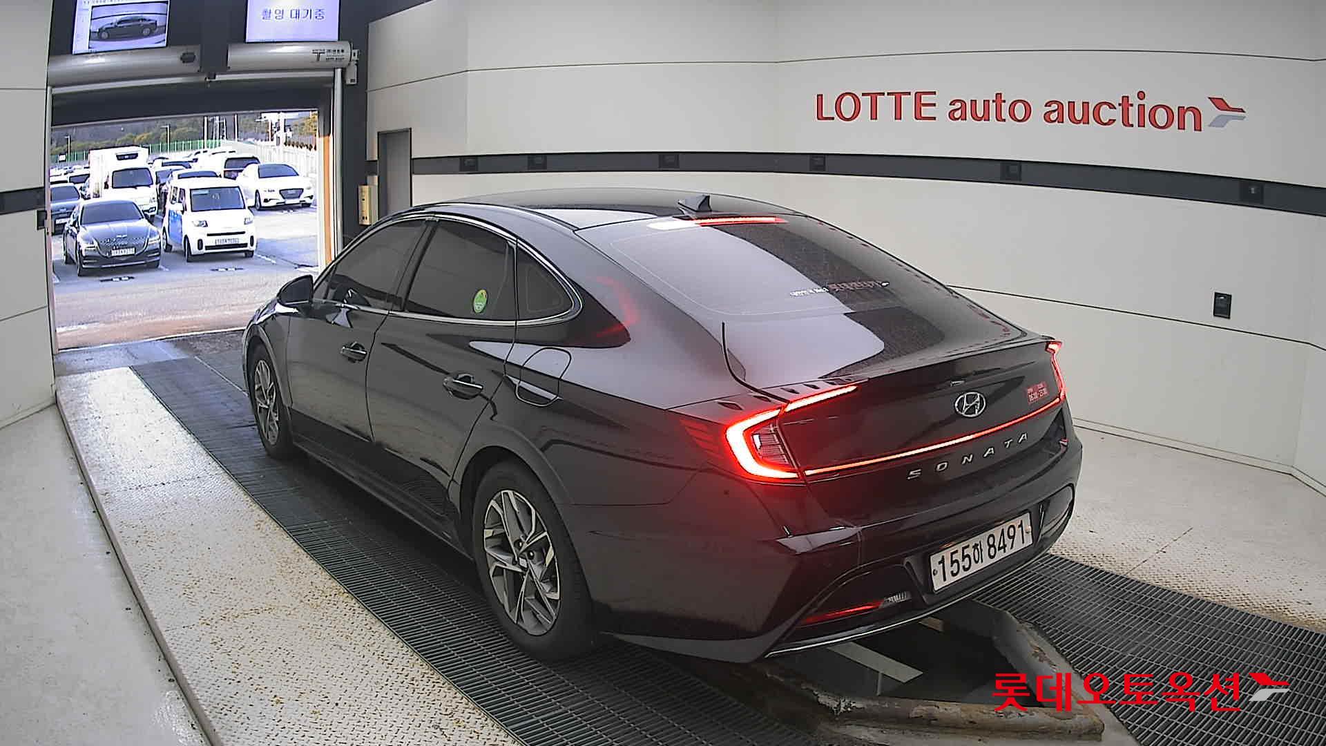 Hyundai Sonata 2022 Midnight Black Pearl из Кореи, фото 6