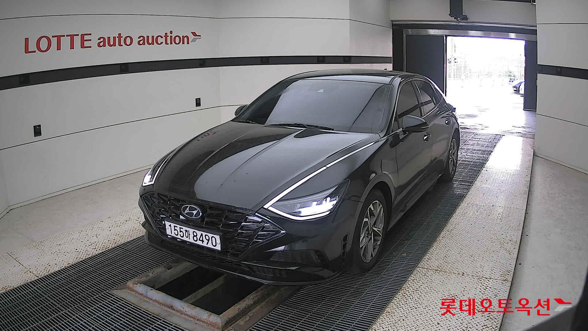 Hyundai Sonata 2022 Midnight Black Pearl из Кореи