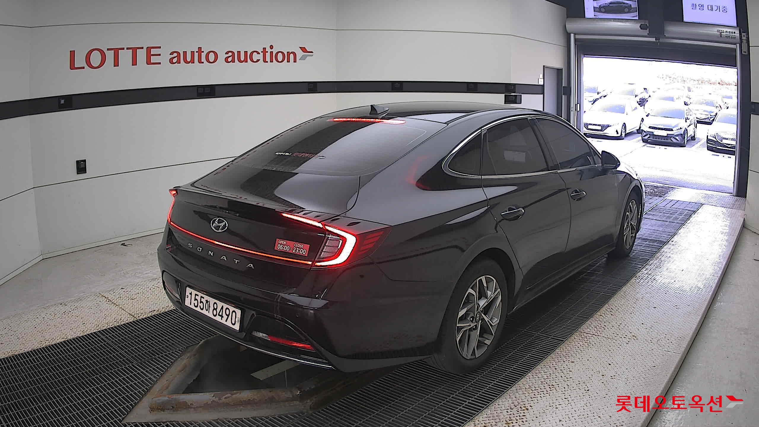 Hyundai Sonata 2022 Midnight Black Pearl из Кореи, фото 4