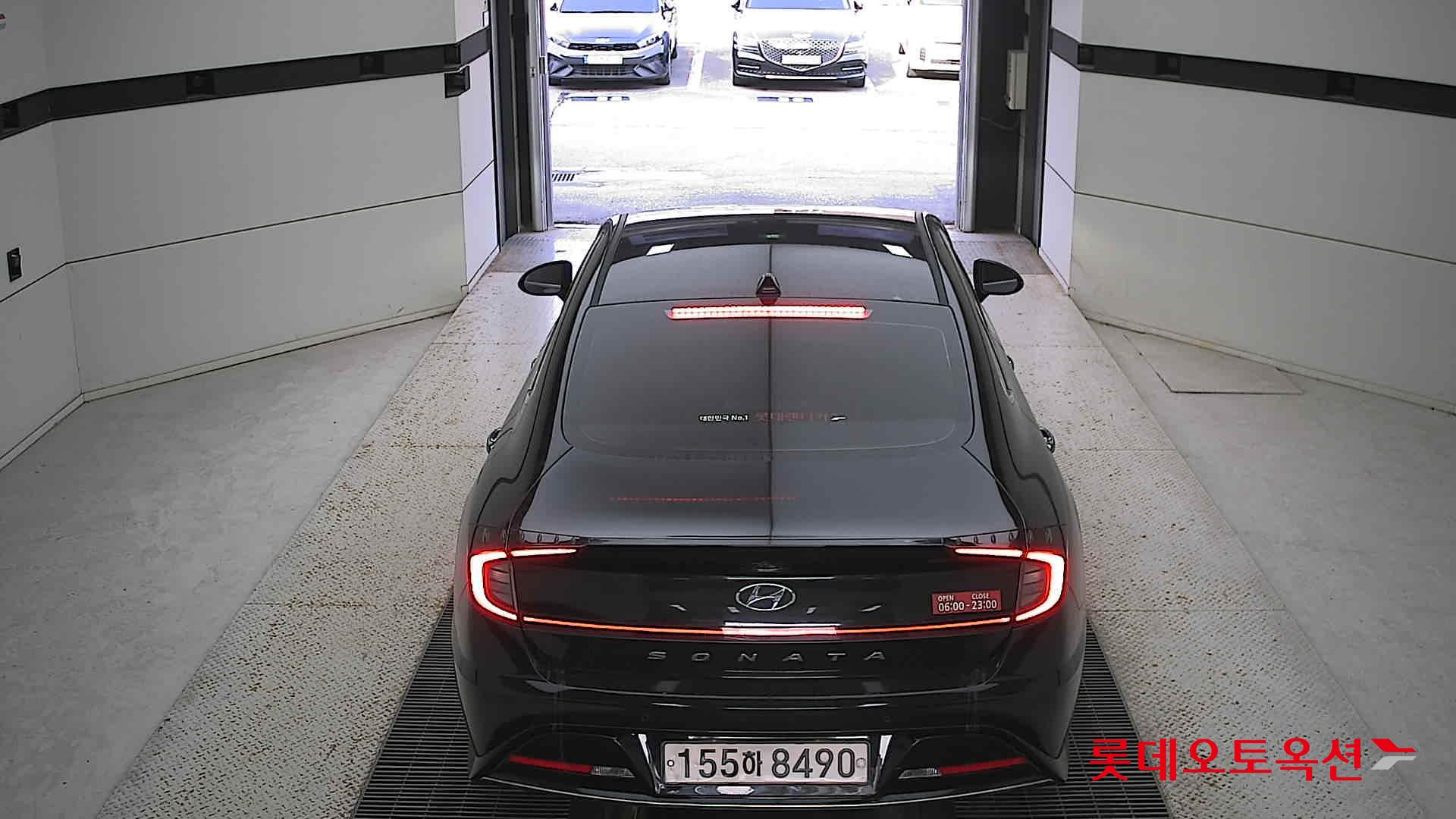 Hyundai Sonata 2022 Midnight Black Pearl из Кореи, фото 5